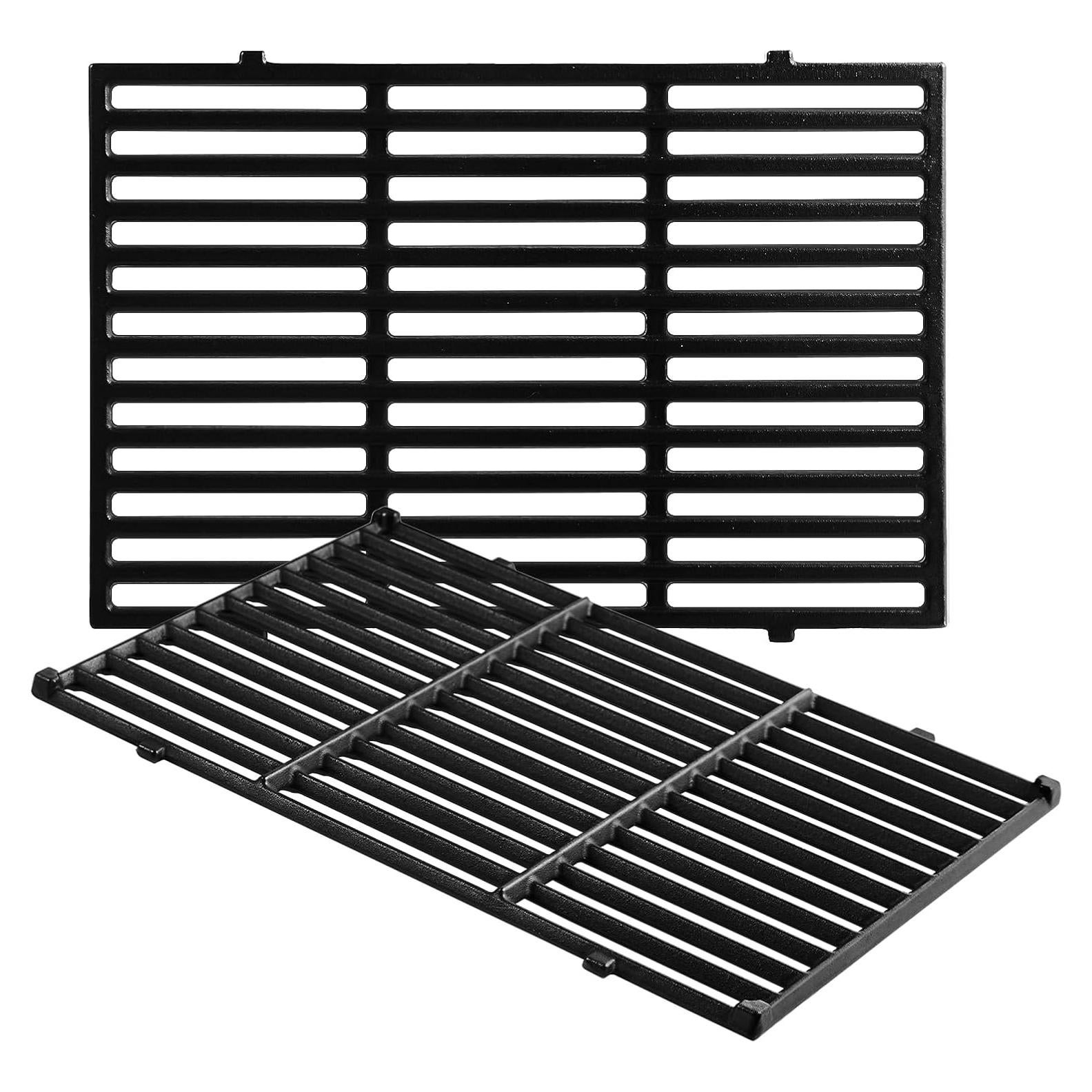 17.5 Inch 7638 7525 65906 Grates Replacement Parts for Weber Spirit 300 Series Grill Grate Spirit E-310 E-330 S-310 S-315 Spirit ii E-310 Genesis Silver B/C Gold B/C Spirit 700 Cast Iron Cooking Grate
