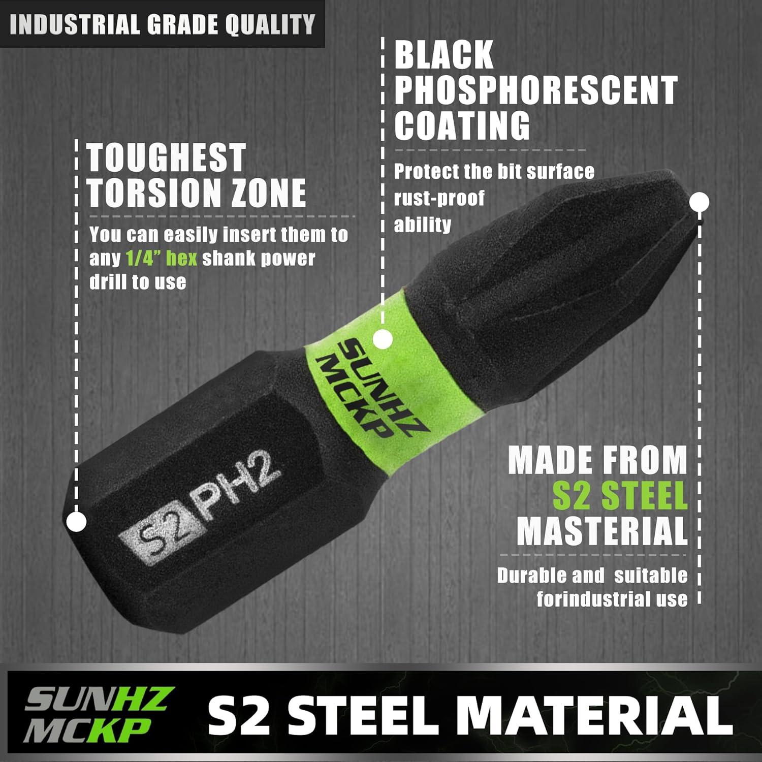 Juego de 24 Puntas de Destornillador Magnéticas SUNHZ MCKP