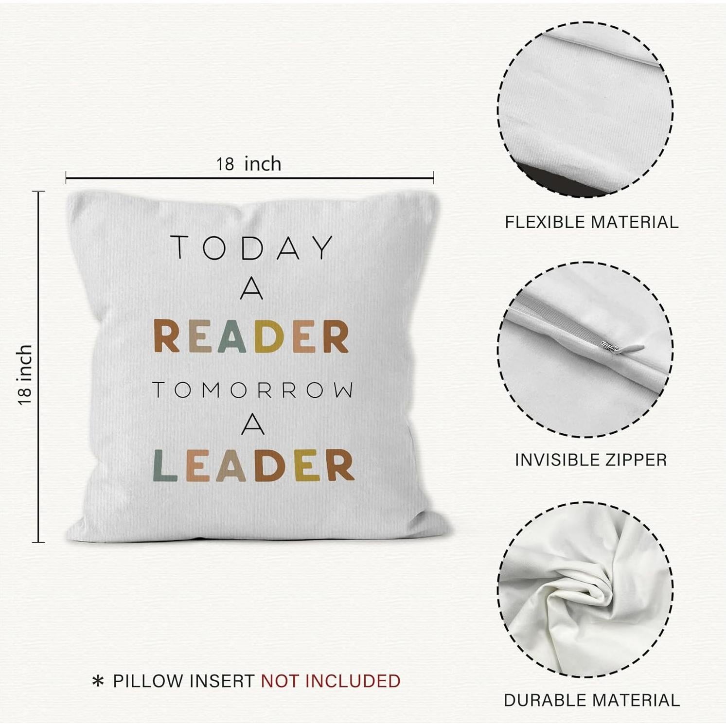 Funda de Almohada Cuadrada VRW 45x45 cm Franela Moderna