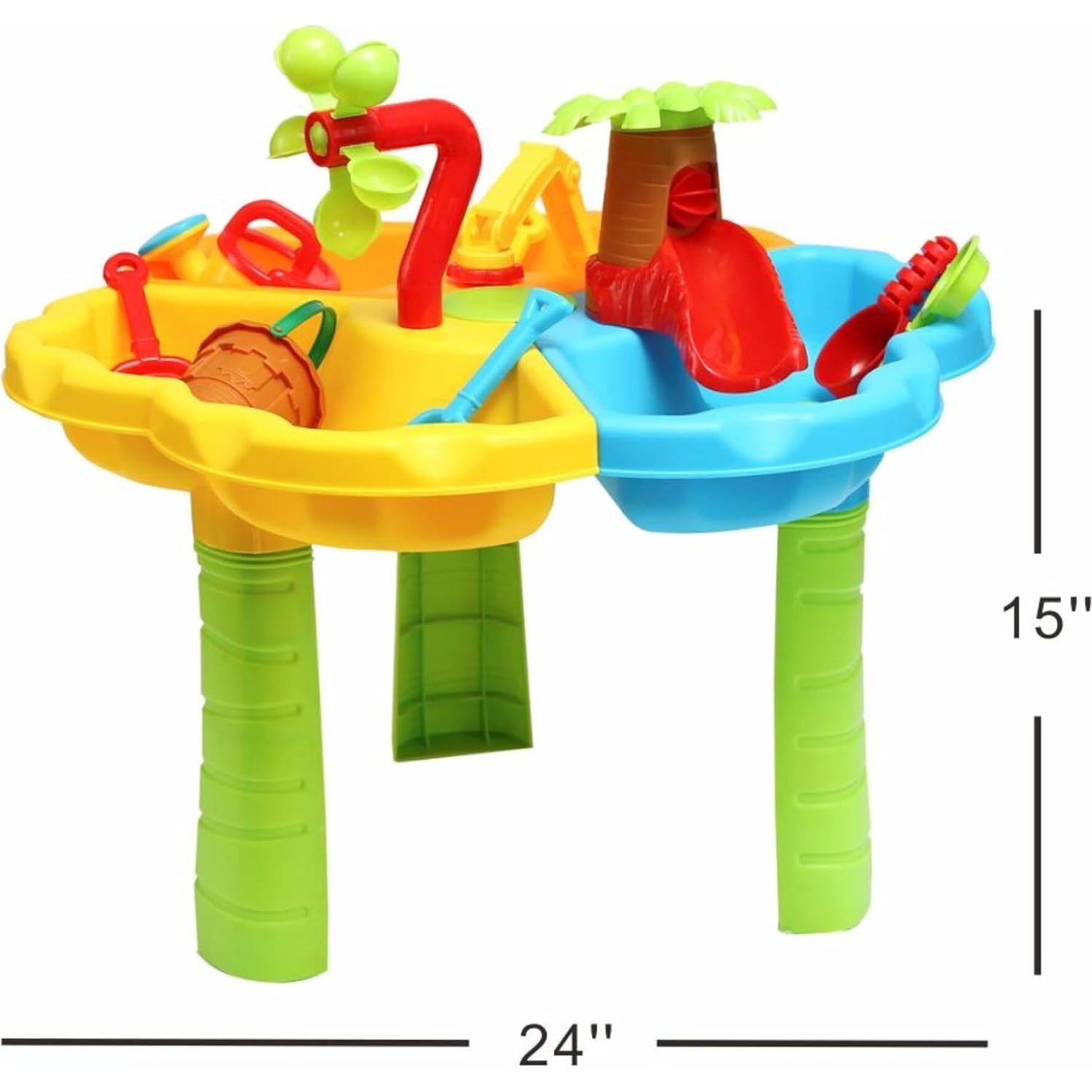 Mesa de Arena y Agua 3 en 1 Trimate con Silla para Niños
