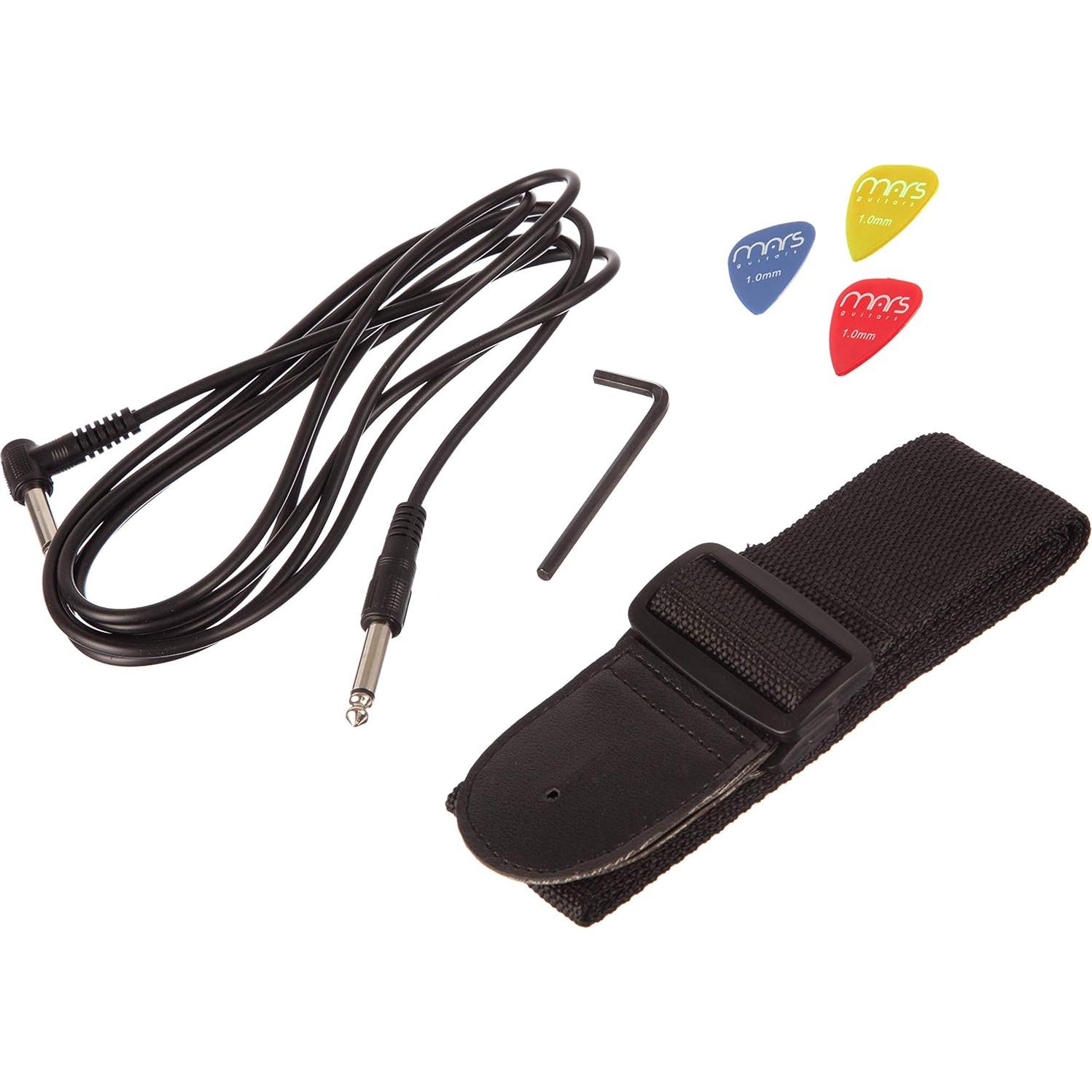 Kit de Guitarra Eléctrica RockJam Completo con Amplificador 10W