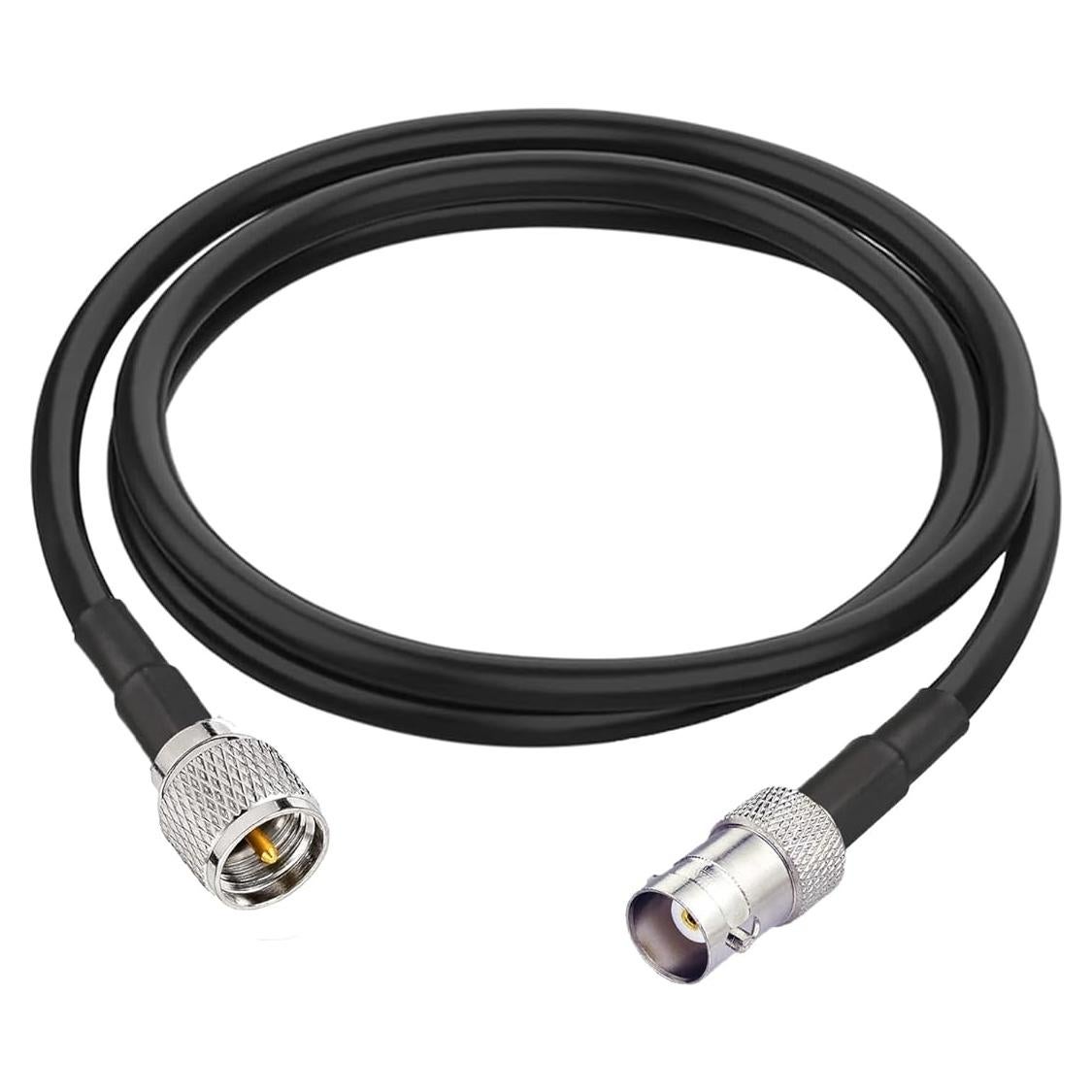 Adaptador MINI-UHF macho a BNC hembra RG58 1 metro