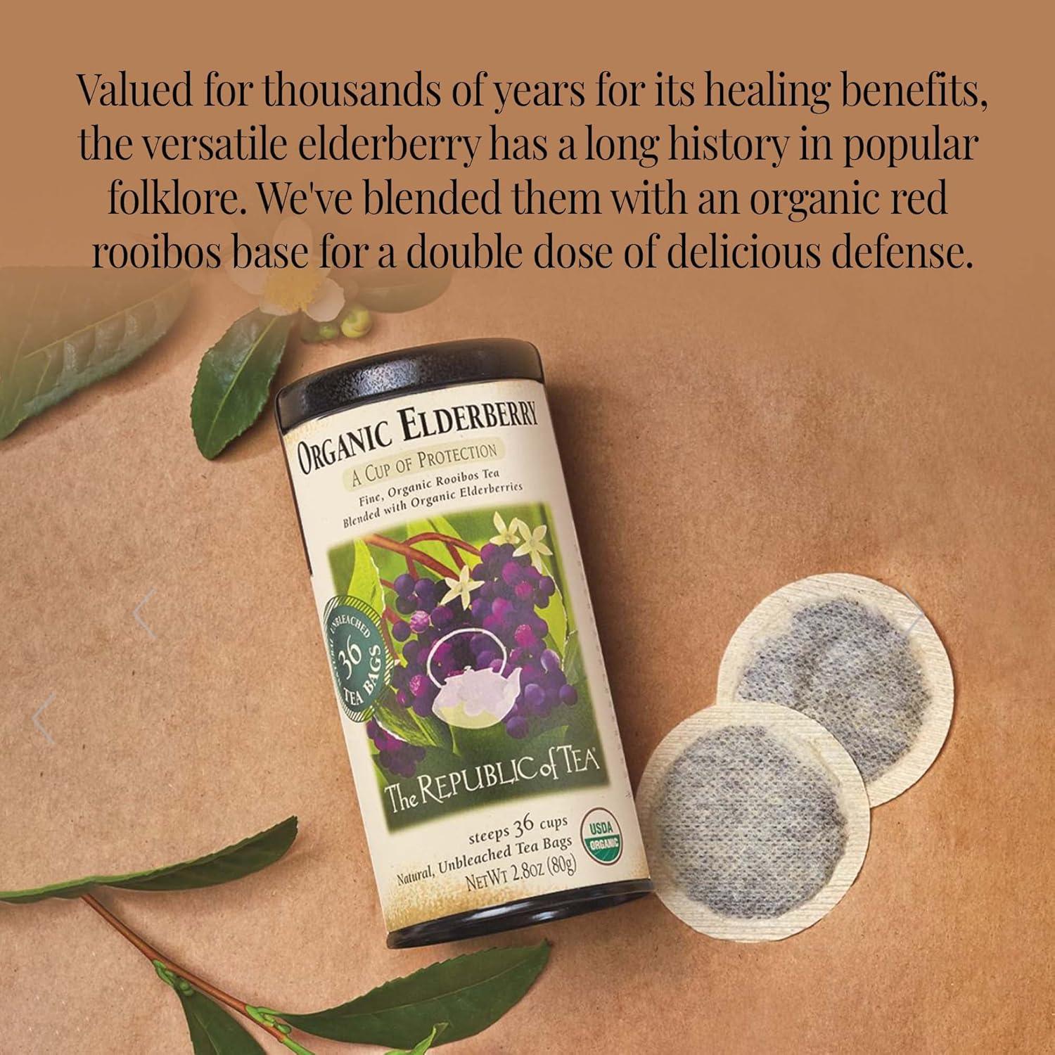 Té de Hierbas Orgánico La República del Té - 36 Bolsitas