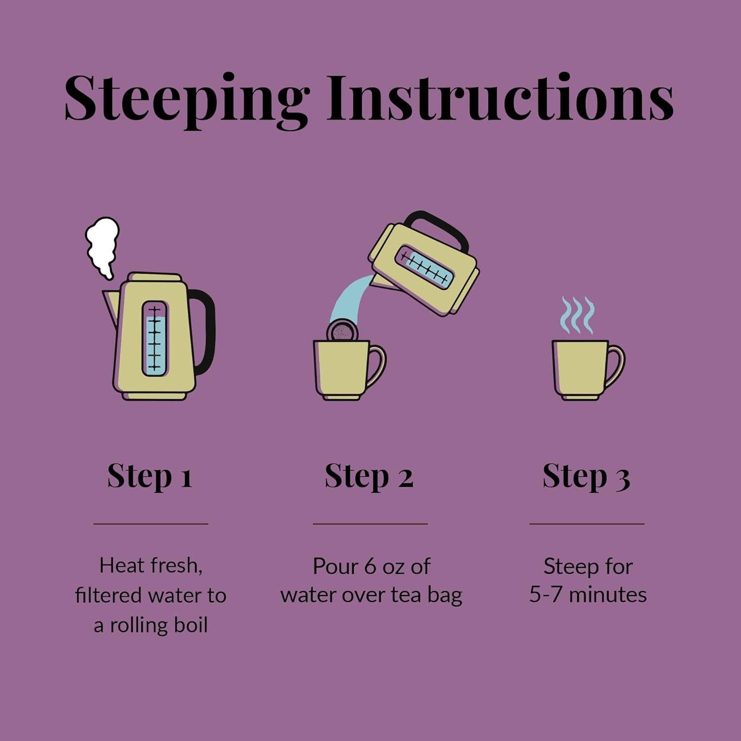 Té de Hierbas Orgánico La República del Té - 36 Bolsitas