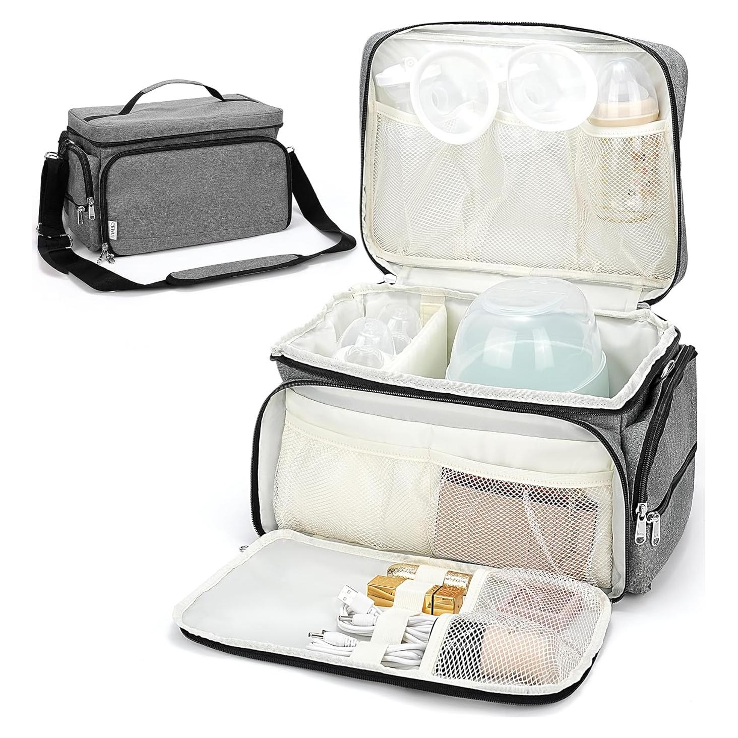 Bolsa de Almacenamiento para Extractor de Leche GEMIU Gris