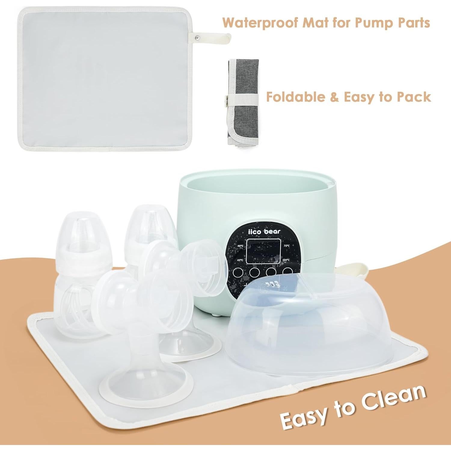 Bolsa de Almacenamiento para Extractor de Leche GEMIU Gris