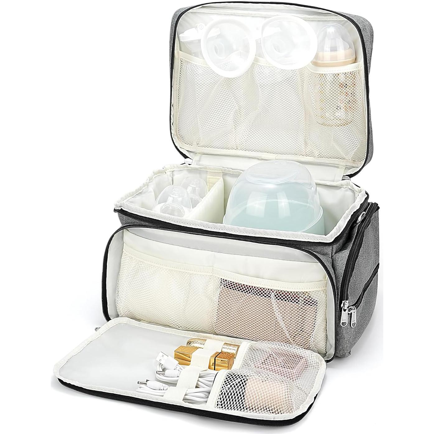 Bolsa de Almacenamiento para Extractor de Leche GEMIU Gris