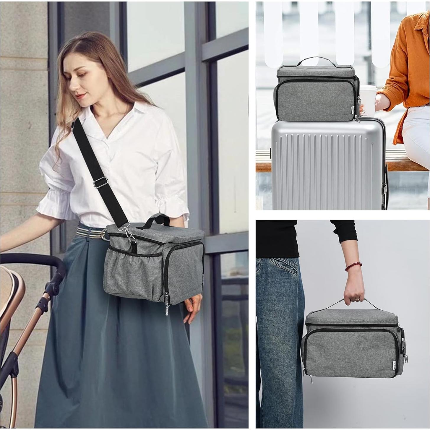 Bolsa de Almacenamiento para Extractor de Leche GEMIU Gris