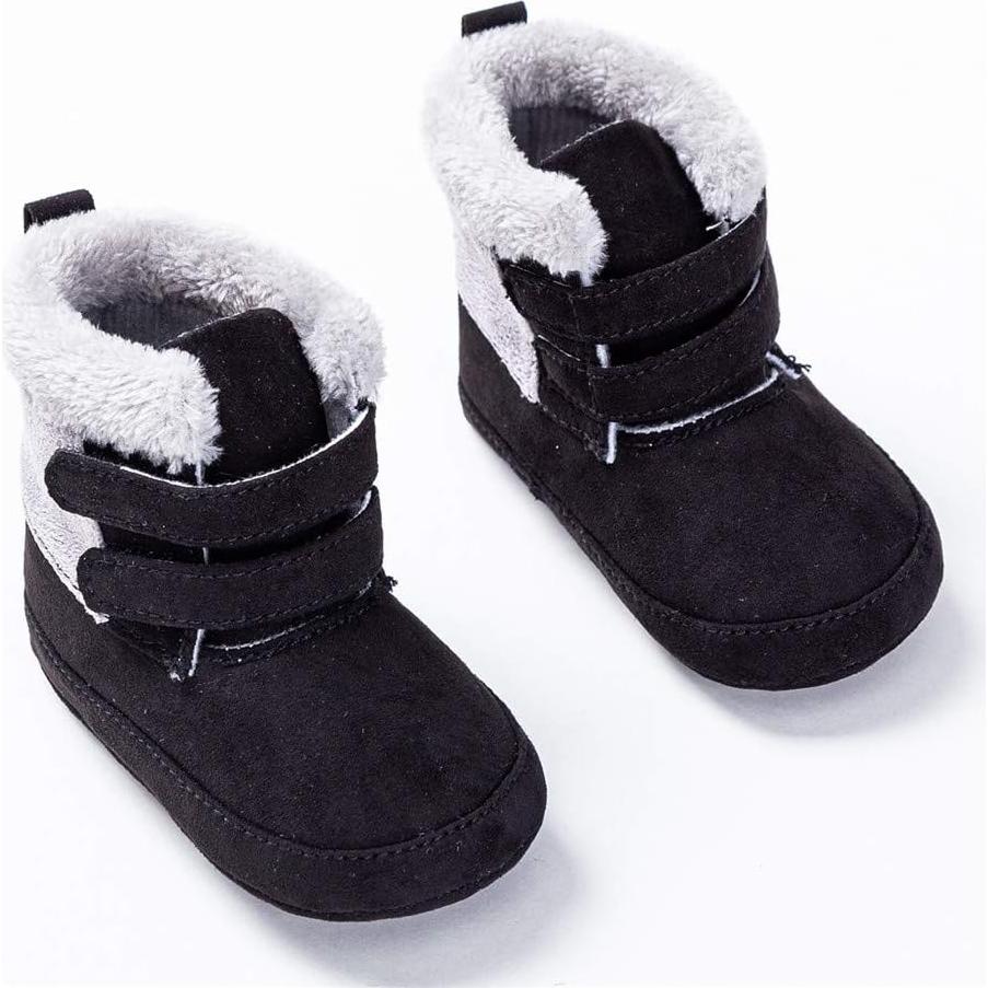 Botines de Forro Polar para Bebés Niños Niñas 3-6 Meses