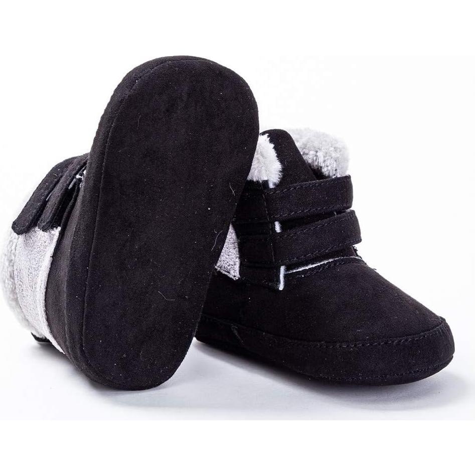 Botines de Forro Polar para Bebés Niños Niñas 3-6 Meses