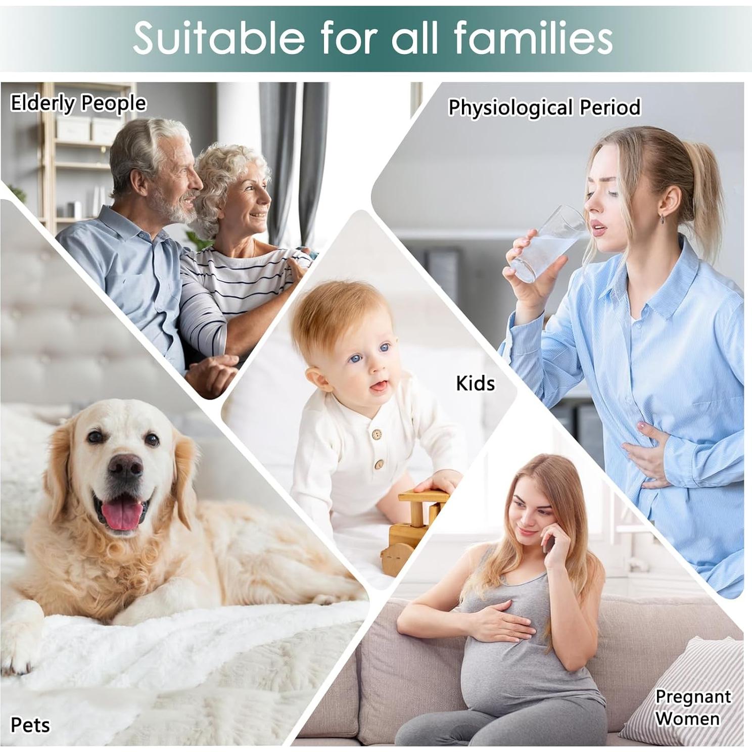 Protector de Colchón Impermeable Inooro Twin 3D Air 190.5x99.06cm