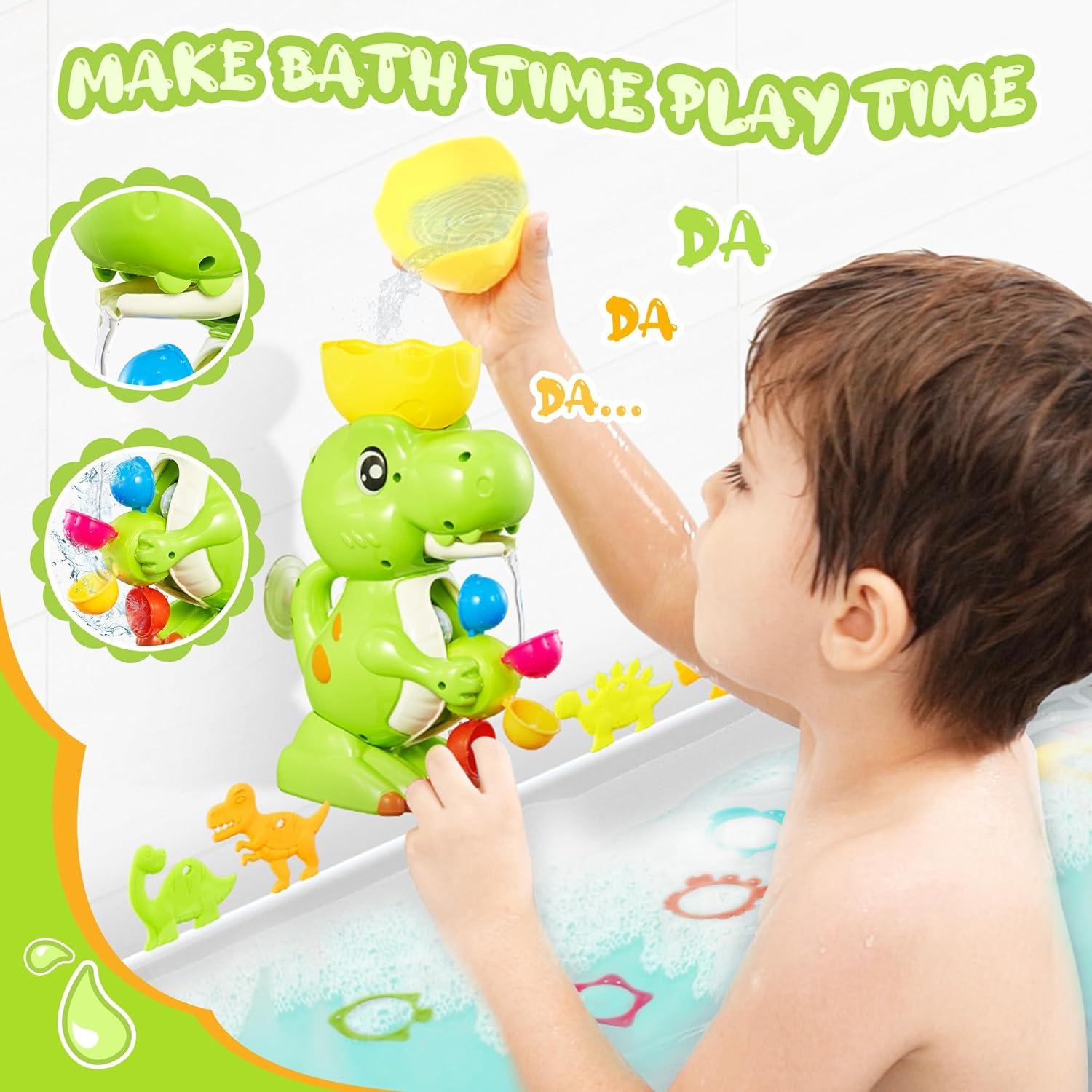Juguete de Baño Dinosaurio EKU 9917 - Interactivo 18 meses+