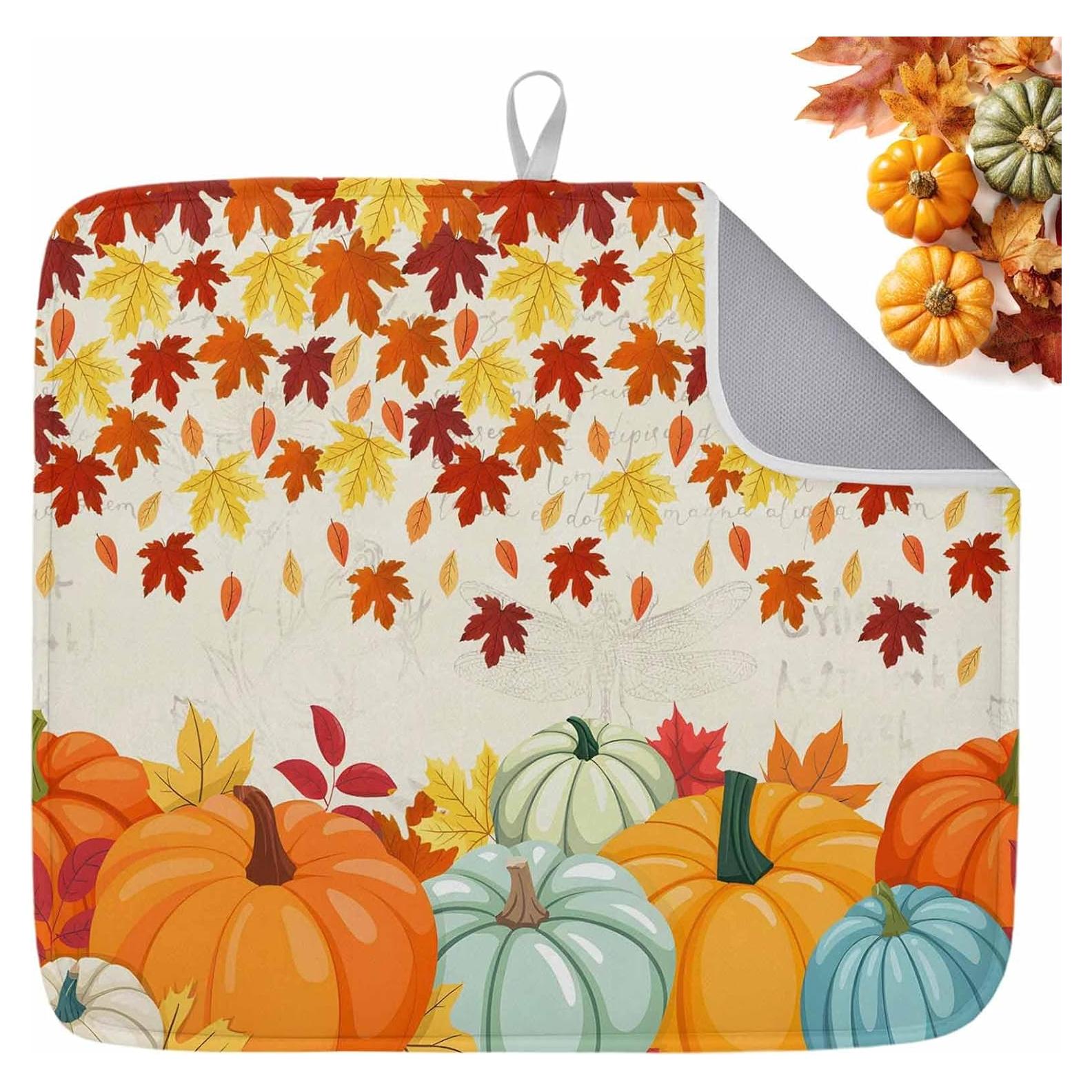 Alfombrilla de Secado de Platos Huotupsine 40.6x45.7cm Microfibra