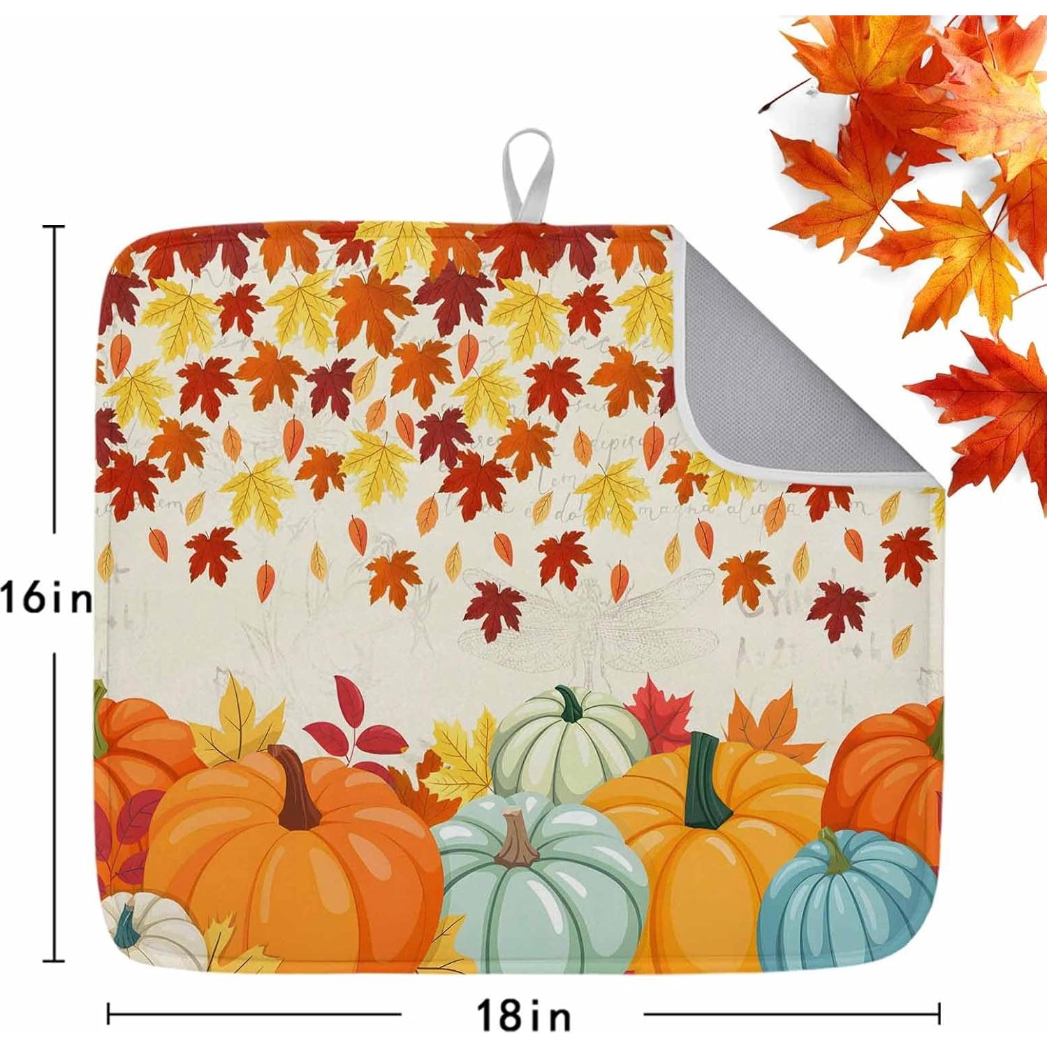 Alfombrilla de Secado de Platos Huotupsine 40.6x45.7cm Microfibra