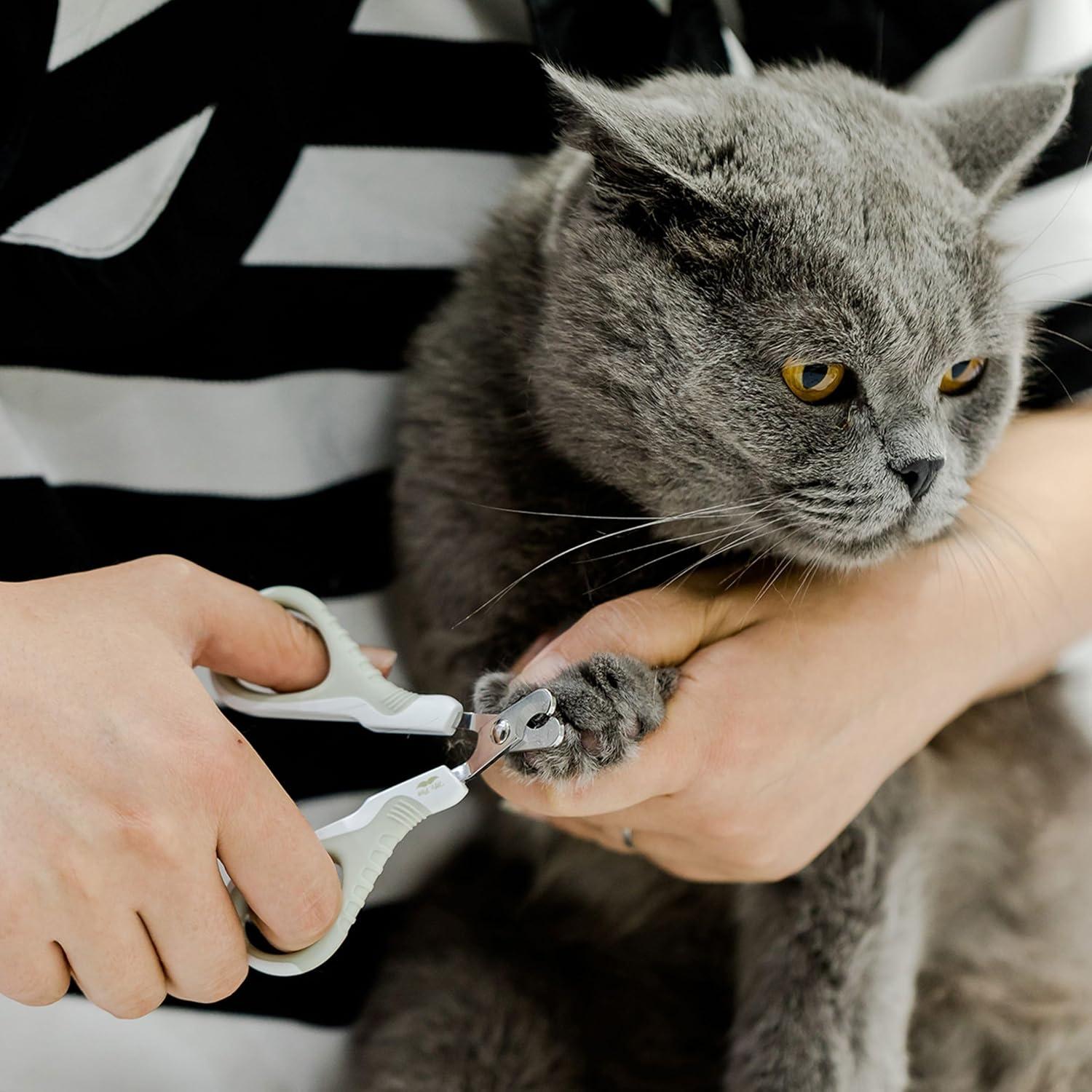 Cortador de Uñas para Gatos Mr. Pen Beige - Acero Inoxidable