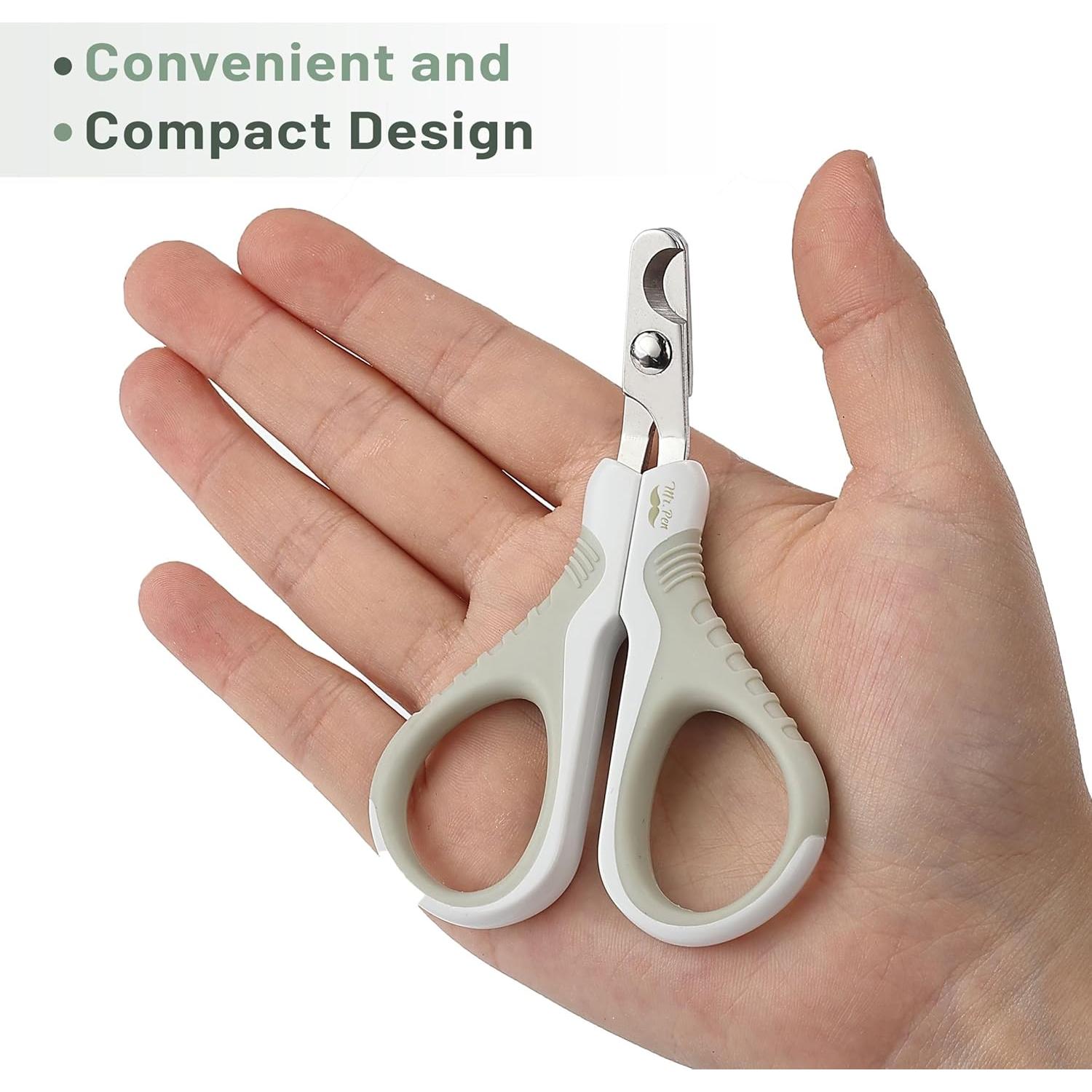 Cortador de Uñas para Gatos Mr. Pen Beige - Acero Inoxidable