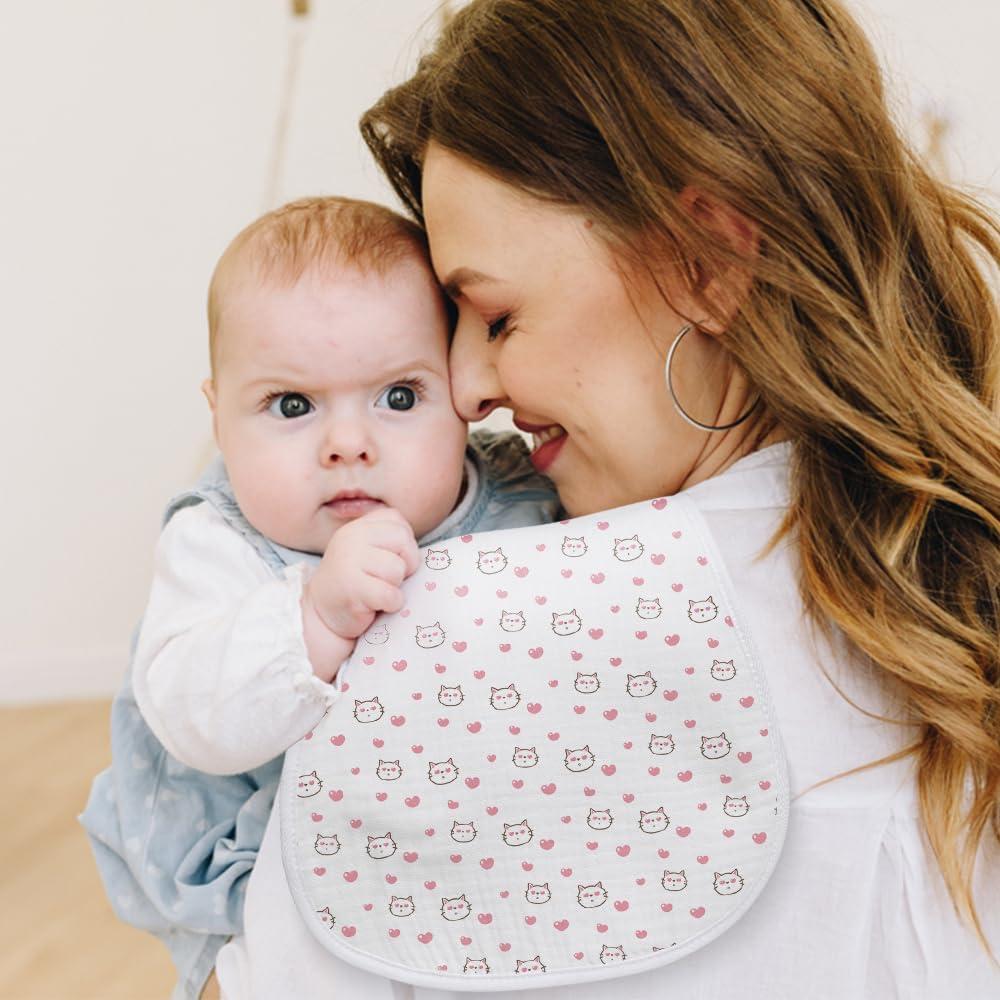 Paquete de 5 Pañales para Eructar Bebé Sleepyturtle 100% Algodón