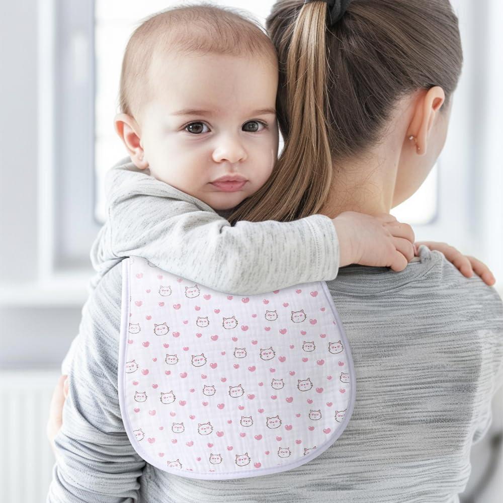 Paquete de 5 Pañales para Eructar Bebé Sleepyturtle 100% Algodón