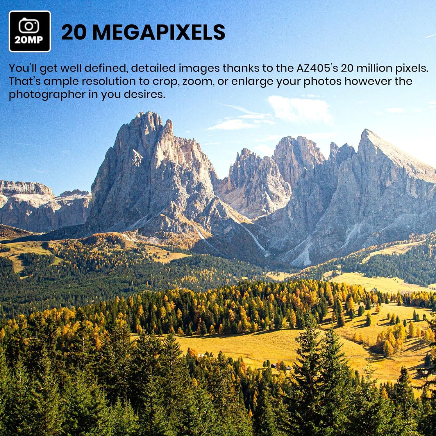 Cámara Digital Kodak PIXPRO AZ405 20MP Zoom 40x Negra