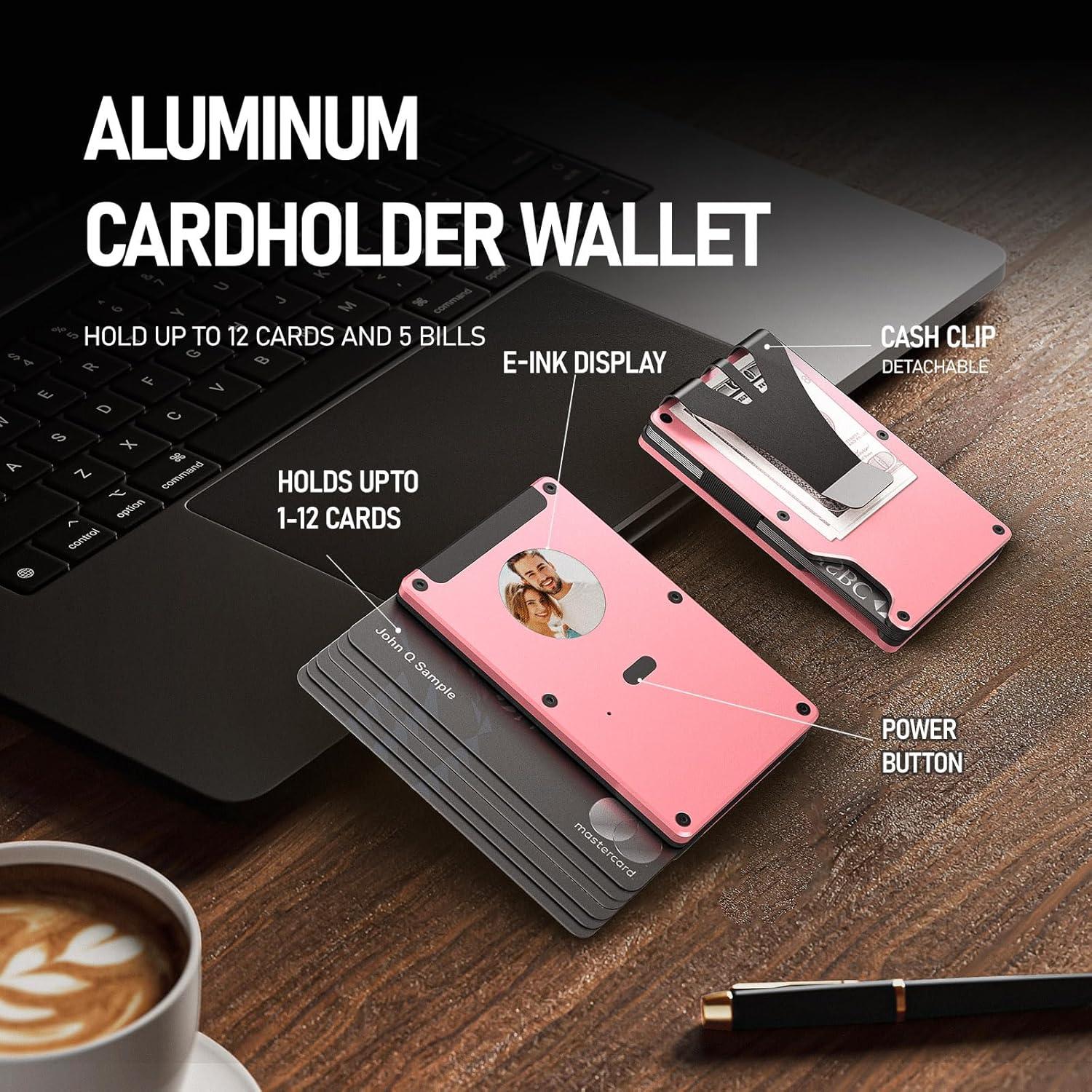 Billetera Inteligente HPSH Air con Pantalla E-Ink y RFID