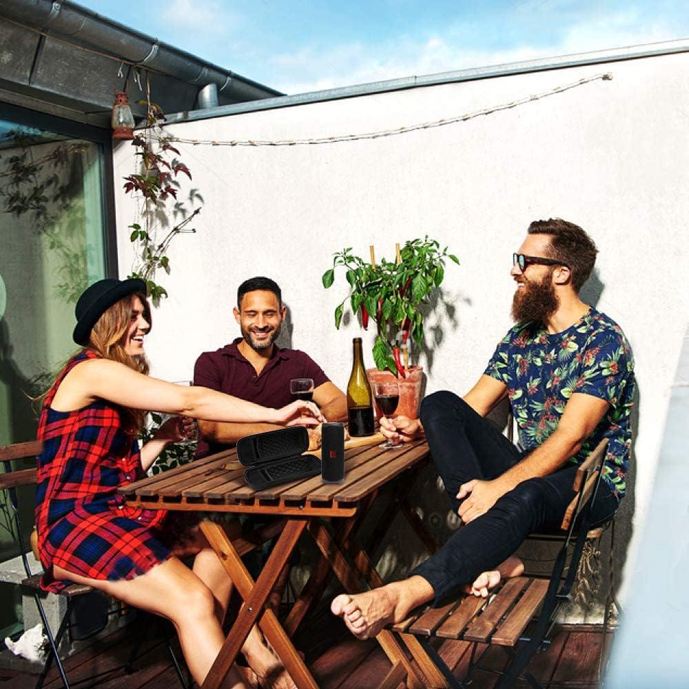 Funda para altavoz Comecase JBL Flip 7/6/5/4 - Negro