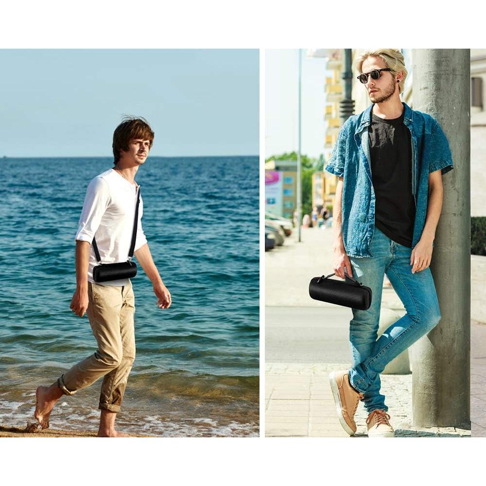 Funda para altavoz Comecase JBL Flip 7/6/5/4 - Negro