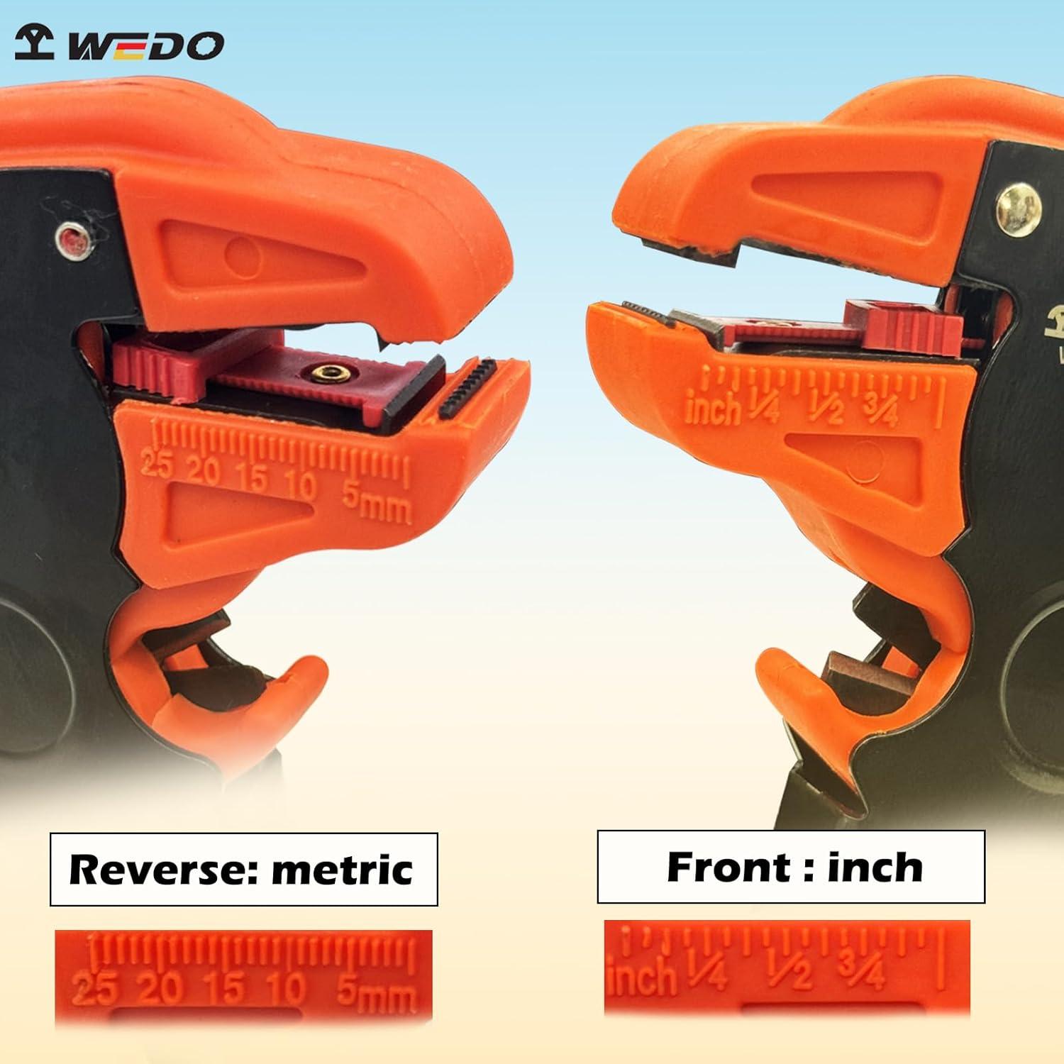 Desforrador y Cortador Automático de Cables WEDO 0.25-6mm²