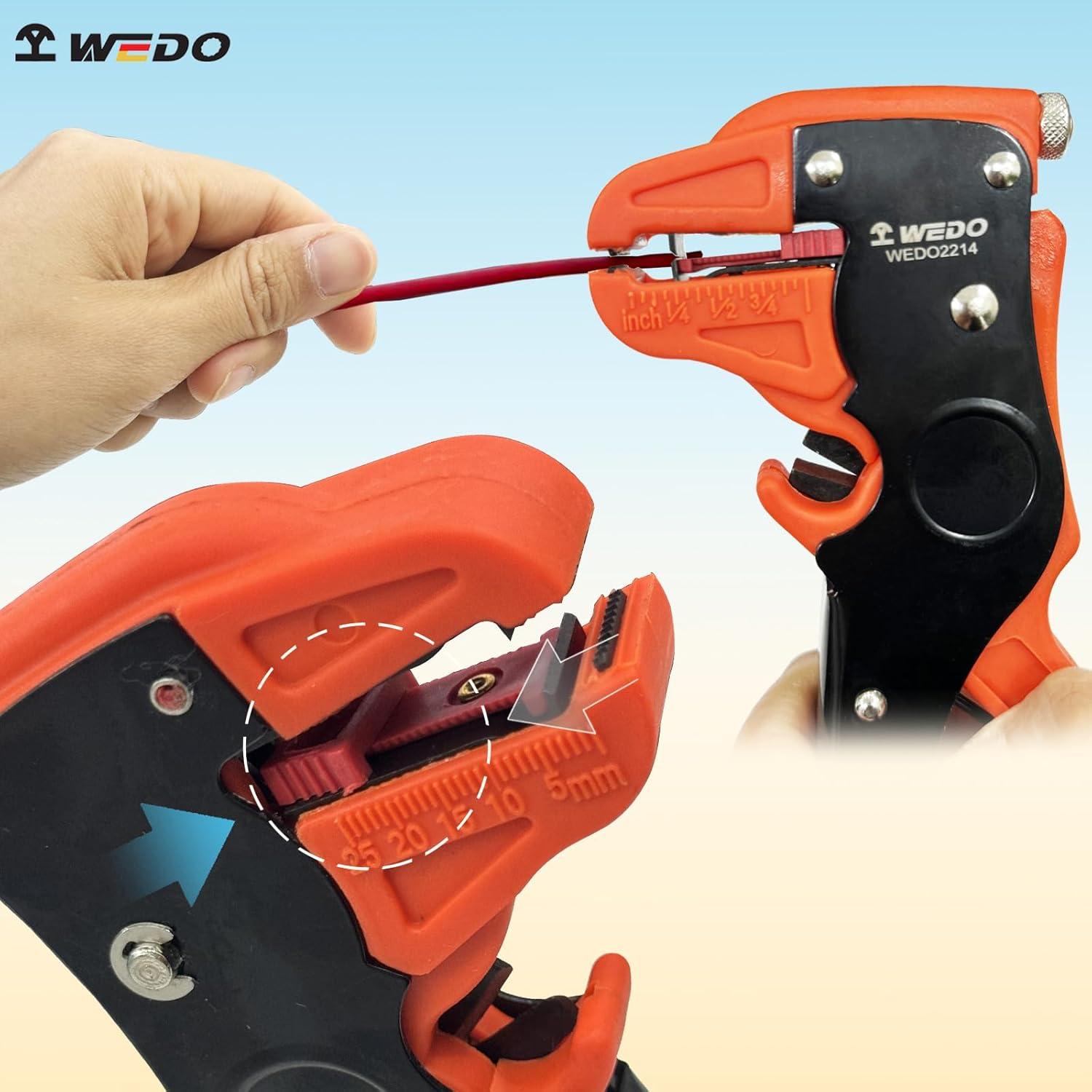 Desforrador y Cortador Automático de Cables WEDO 0.25-6mm²