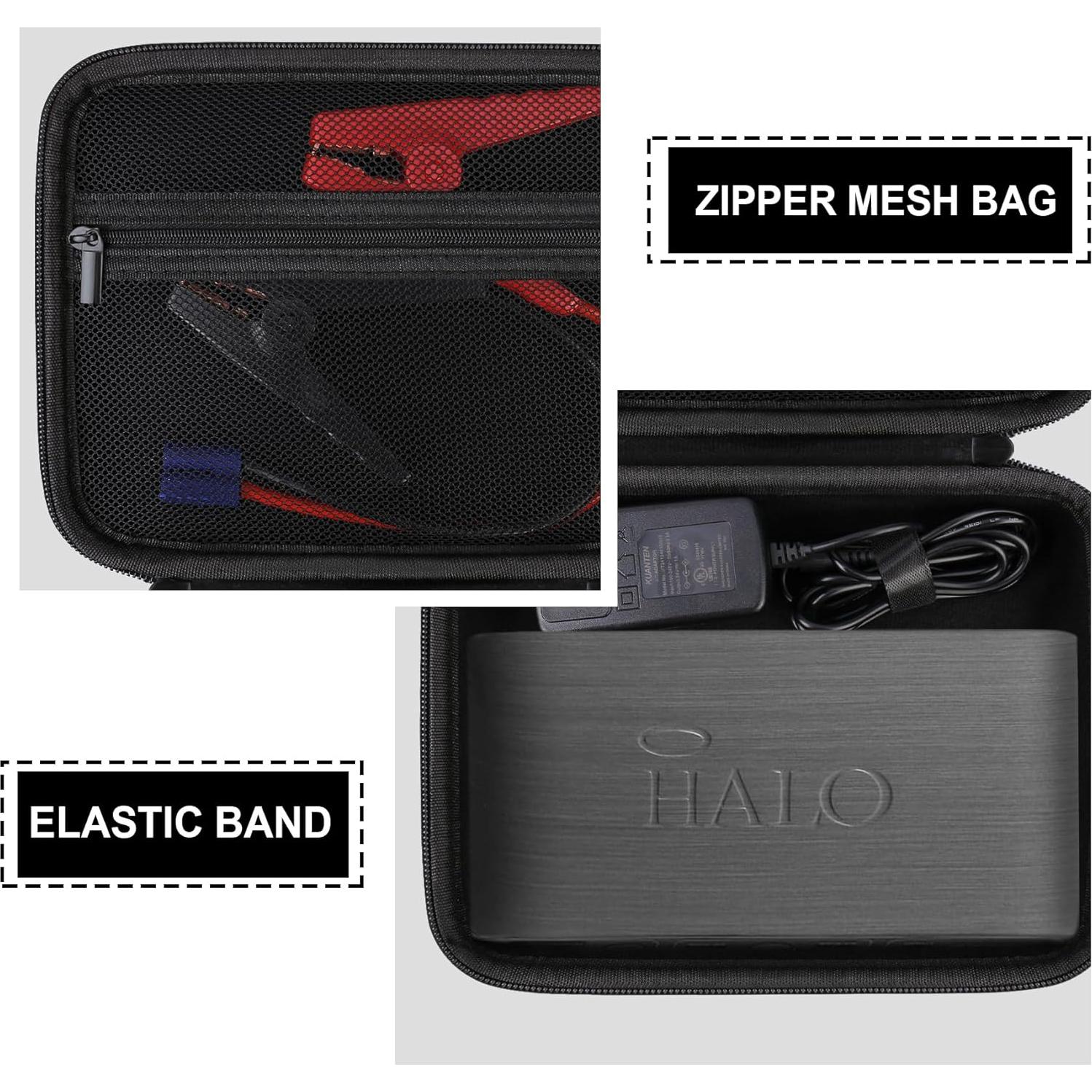 Funda Dura para Halo Bolt 58830 Cargador Portátil Negro