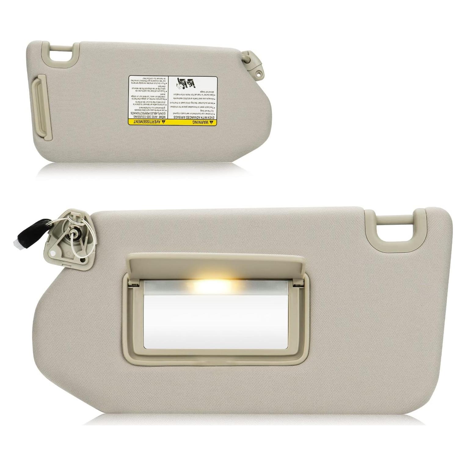 Visera Solar Beige Izquierda AEagle para Nissan Pathfinder 2013-2018