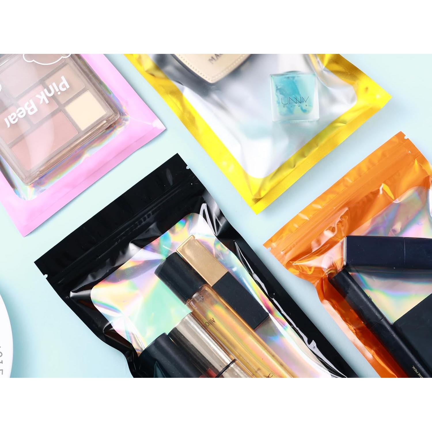 200 Bolsas Mylar Holográficas 10.16x15.24 cm Resellables