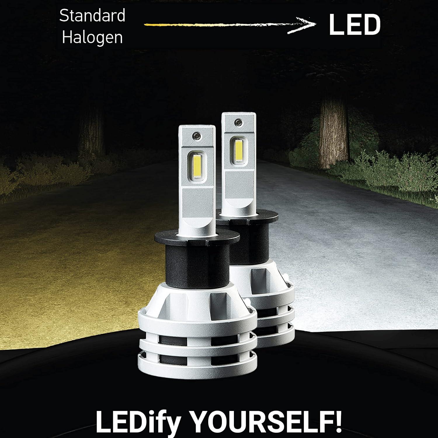 Bombillas LED Hella H3 Luz de Niebla 6500K - Paquete de 2