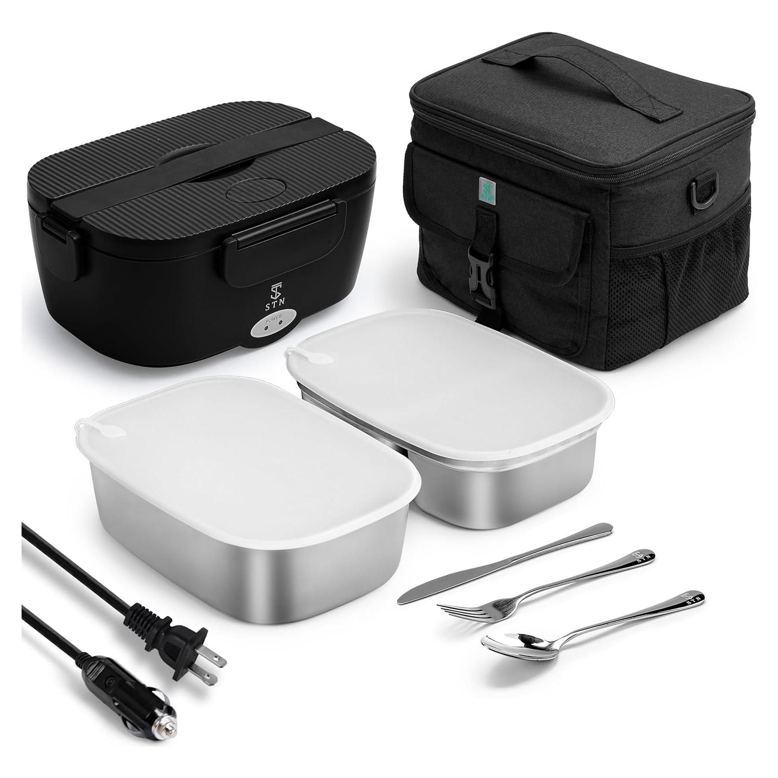 Caja de Almuerzo Eléctrica STN 80W 2 Contenedores 1.5L