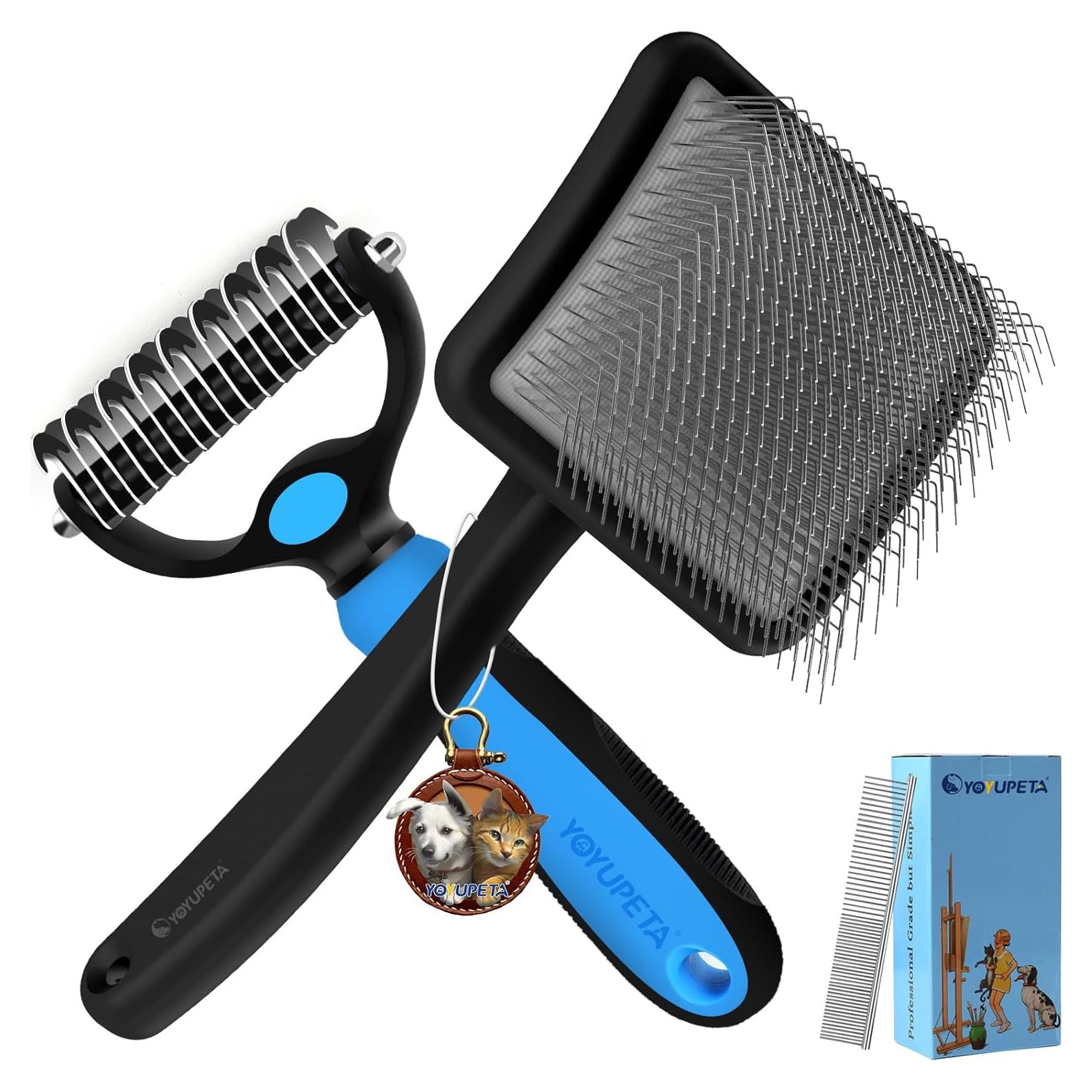 Kit de Aseo para Mascotas YOYUPETA - Cepillo Slicker Grande