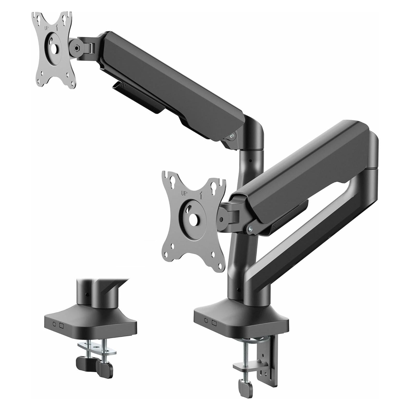 Soporte de Monitor Doble VIVO STAND-V200O hasta 35" Negro