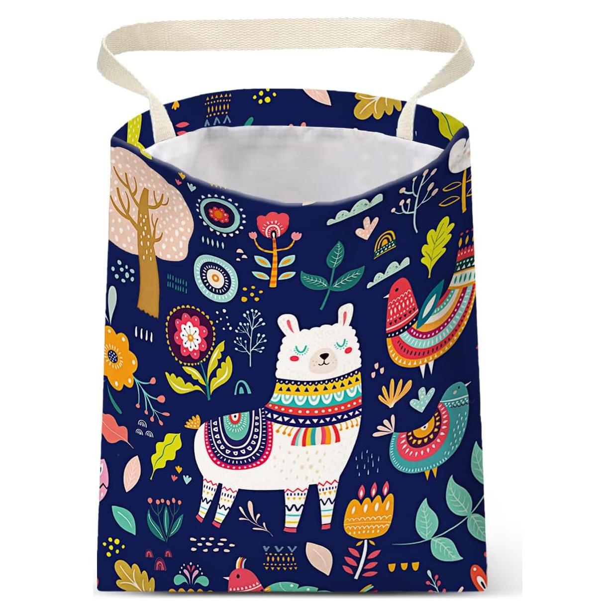 Bolsa de Basura Colgante para Auto IRADA Alpaca 28x36cm Impermeable