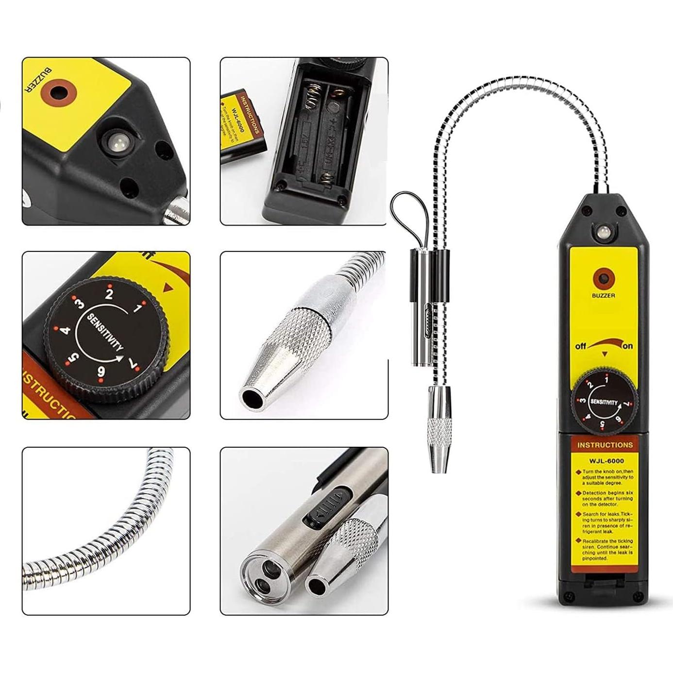 Detector de Fugas de Refrigerante Wale&Morn WJL-6000L