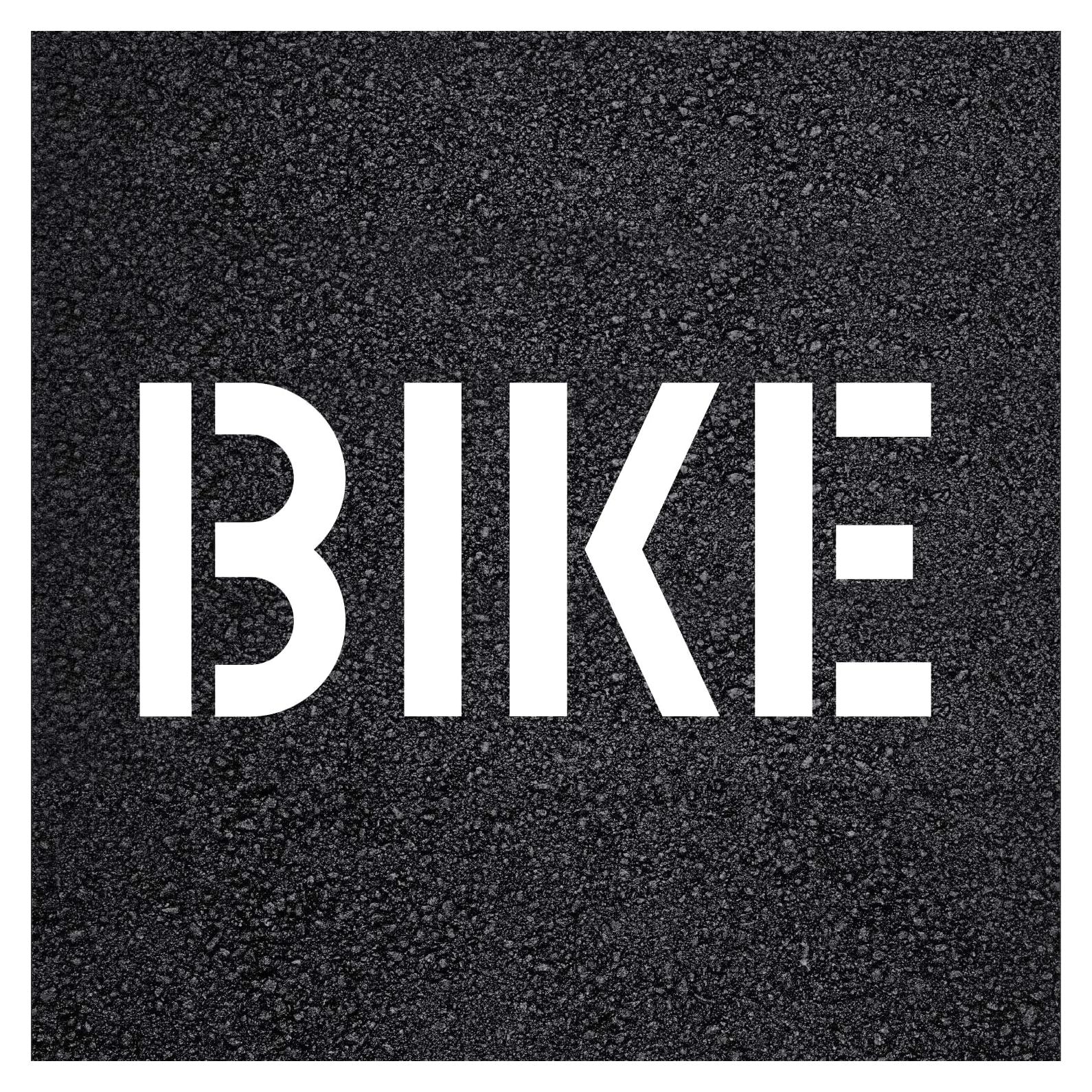 Plantilla de Palabras para Bicicleta 60 cm Grosor 3 mm Marketing Holders