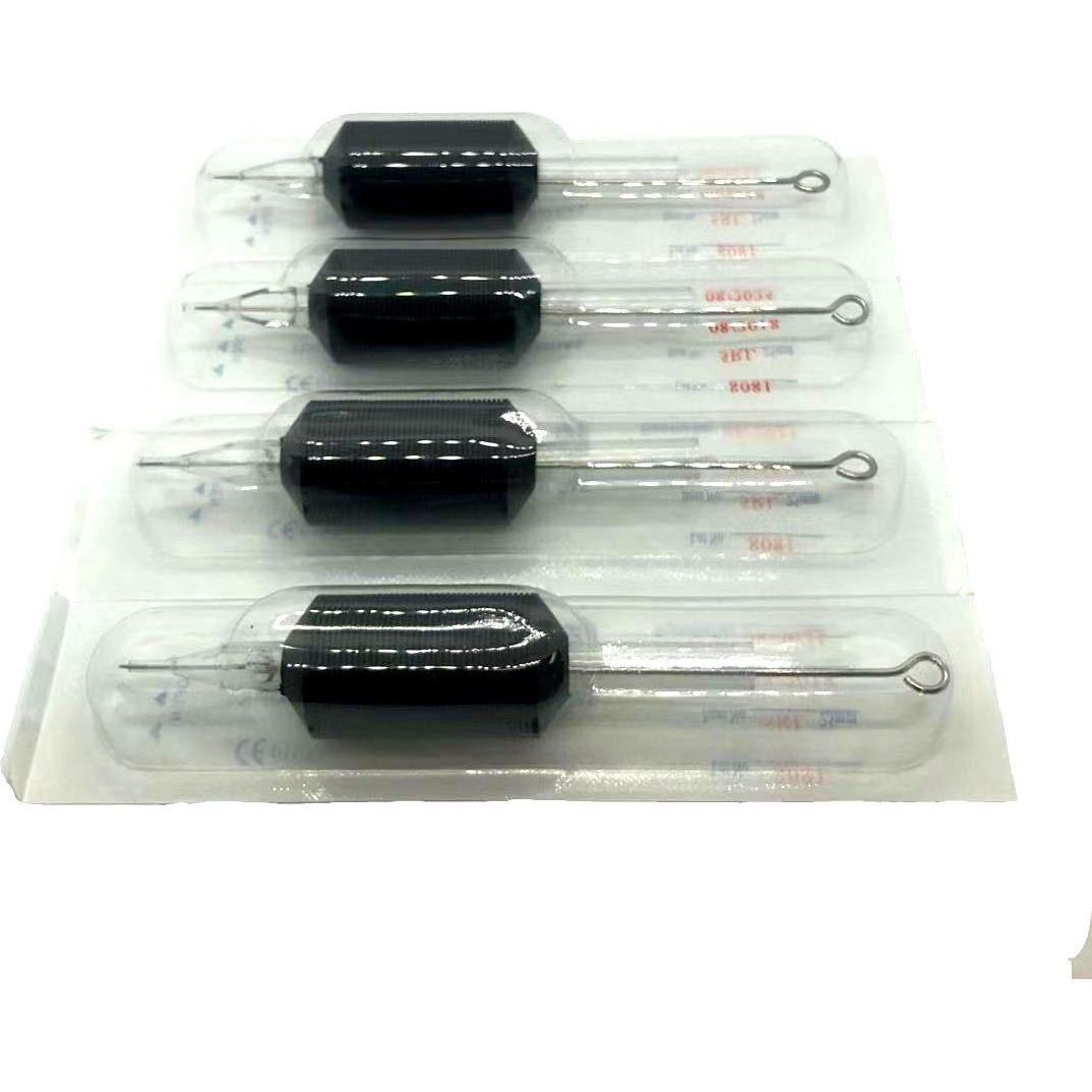 Tatmax 20PCS Agujas y Tubos de Tatuaje 25mm Combo 5RM-15RM