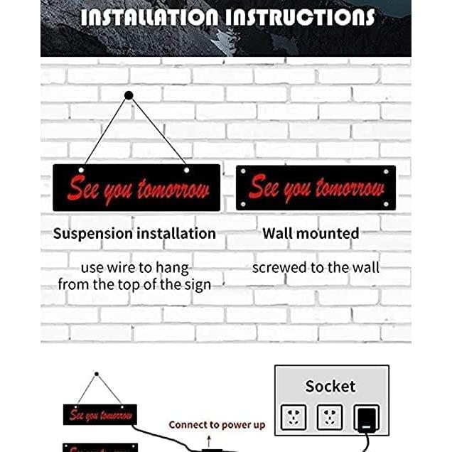 Cartel de Neón LED Bubble Tea AQUÍ 62x44cm Multicolor