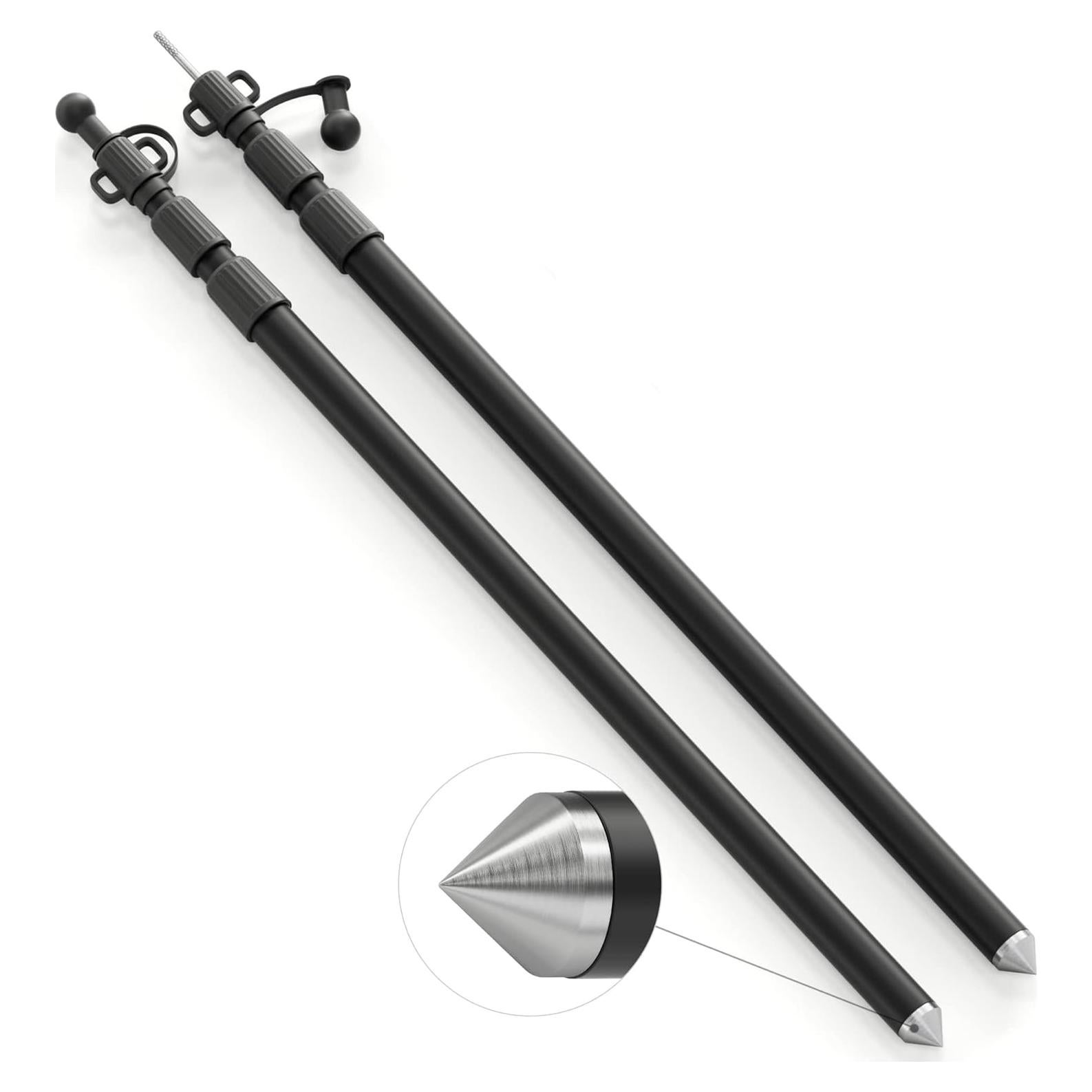 Postes de Lona Telescópicos WILDROAD 2.34 m Aluminio 2 Piezas