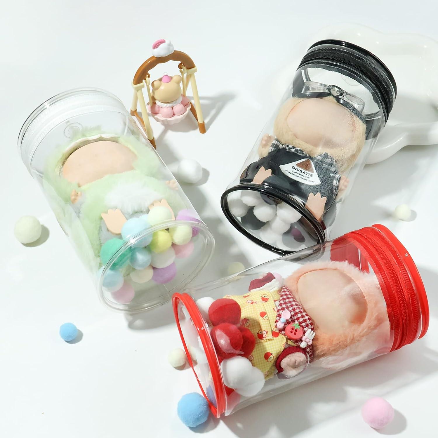 Funda Protectora Cilíndrica HiOKOU para Figuras - Negro