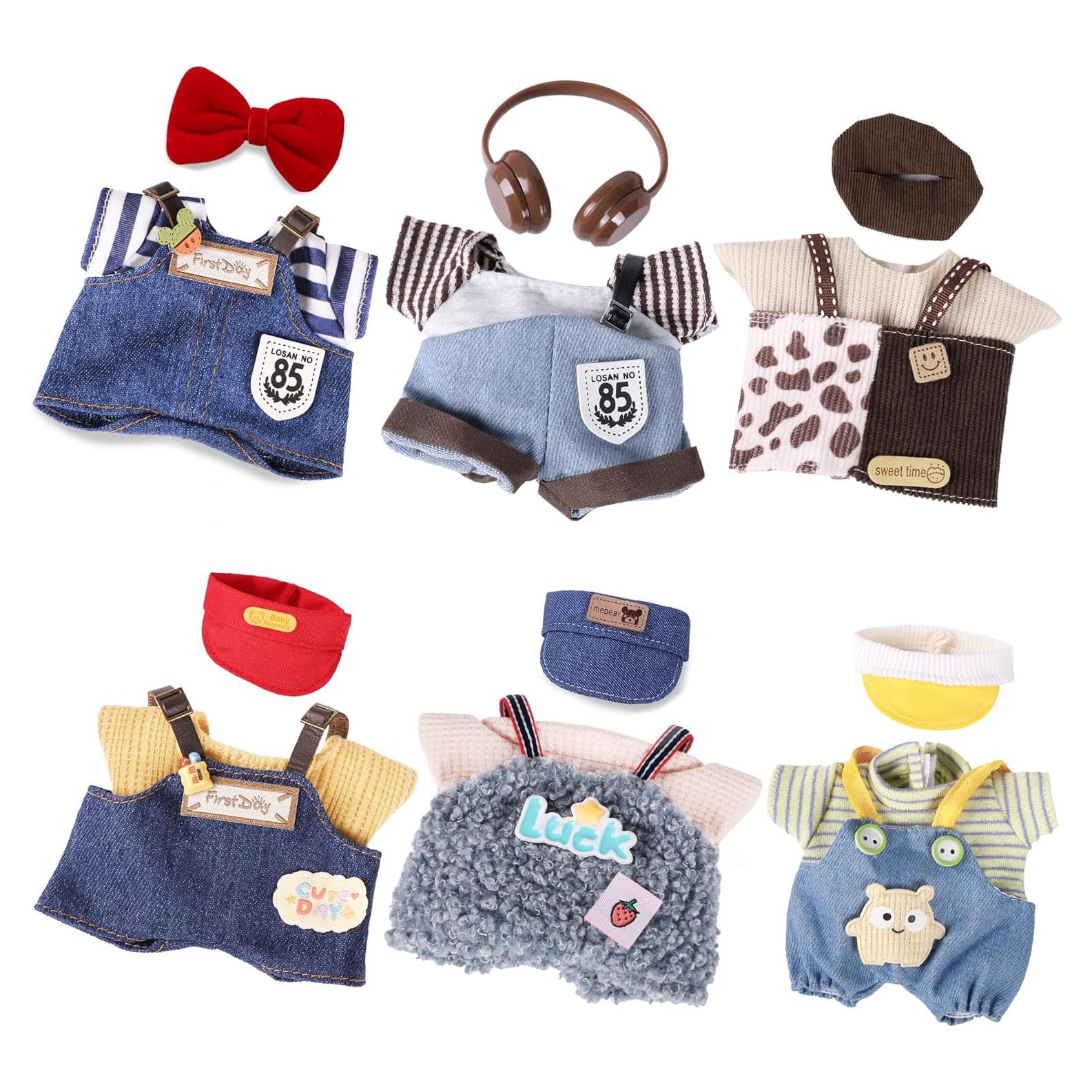 Set de Ropa para Muñeca 17cm MOVOLIVI - 4 Piezas Premium