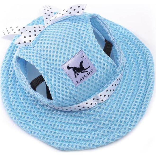 Gorra para Mascotas BBEART Sombrero Princesa Azul S
