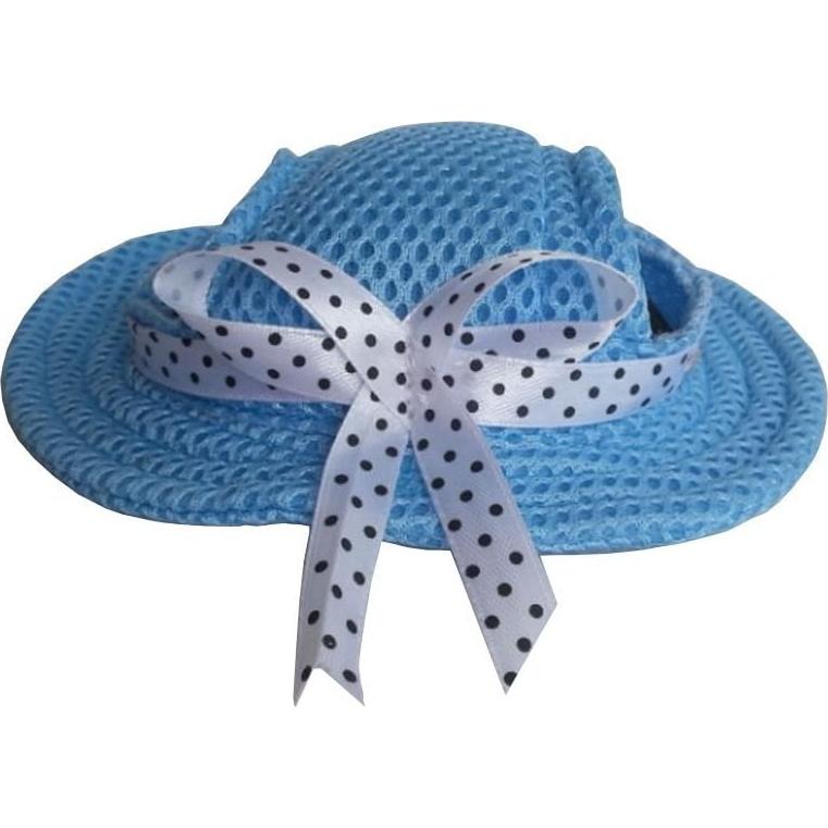 Gorra para Mascotas BBEART Sombrero Princesa Azul S