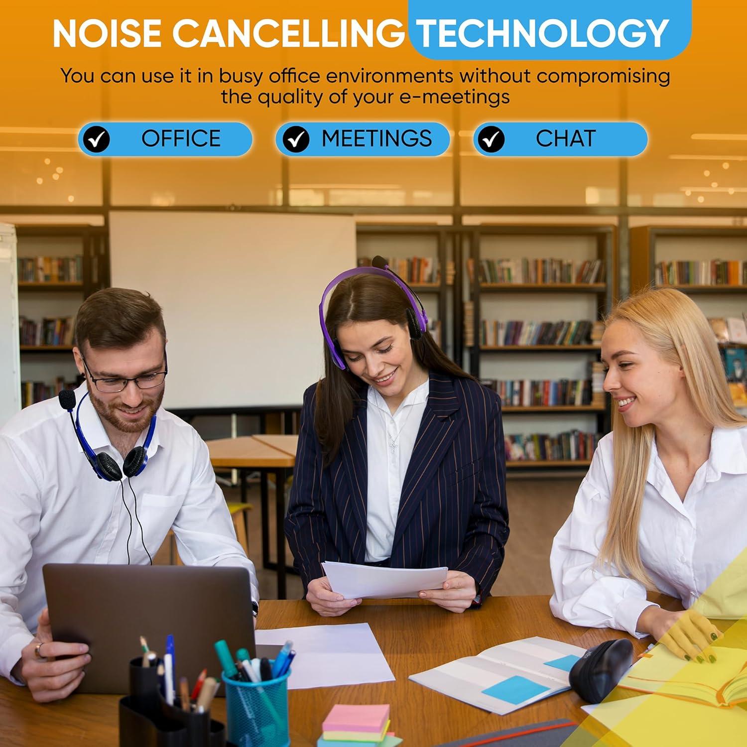 Auriculares de Cuero Bulktech con Micrófono - Paquete de 10