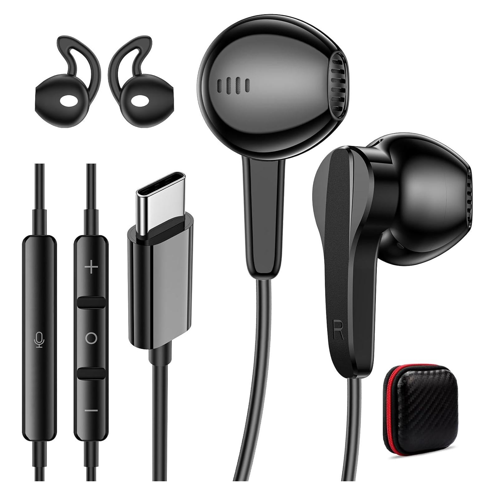 Auriculares USB-C iMangoo con Micrófono y Sonido Digital