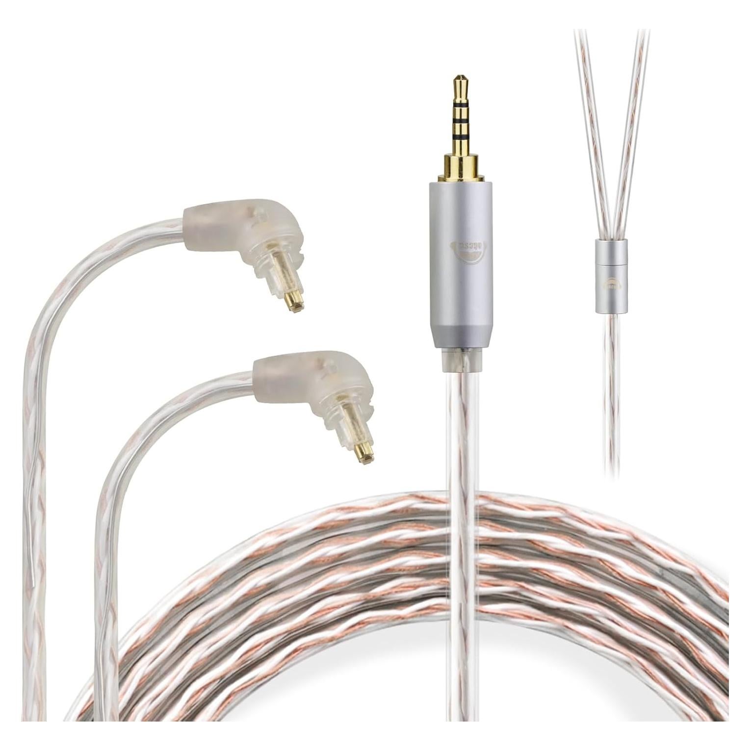 Cable de Reemplazo Mejorado OKCSC EXK 2.5MM para Auriculares Sony 1.2M