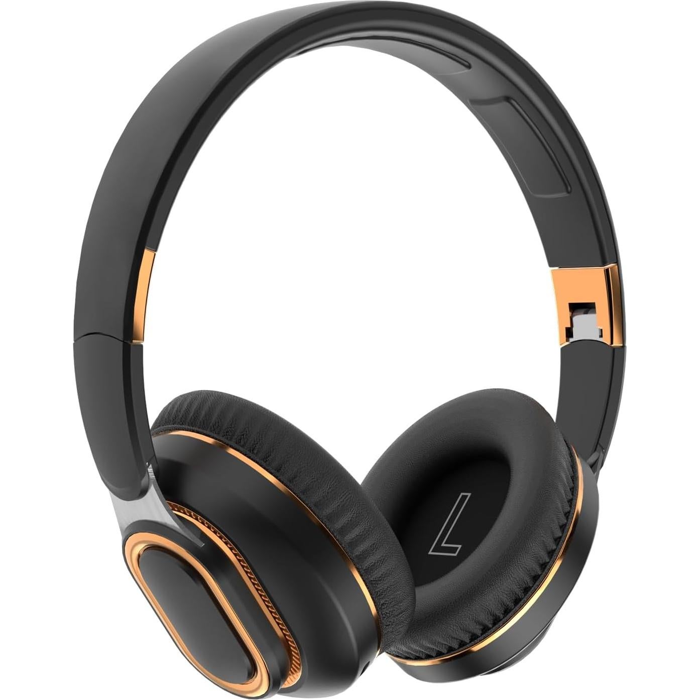 Auriculares Bluetooth H7 Plegables Inalámbricos HiFi Negro