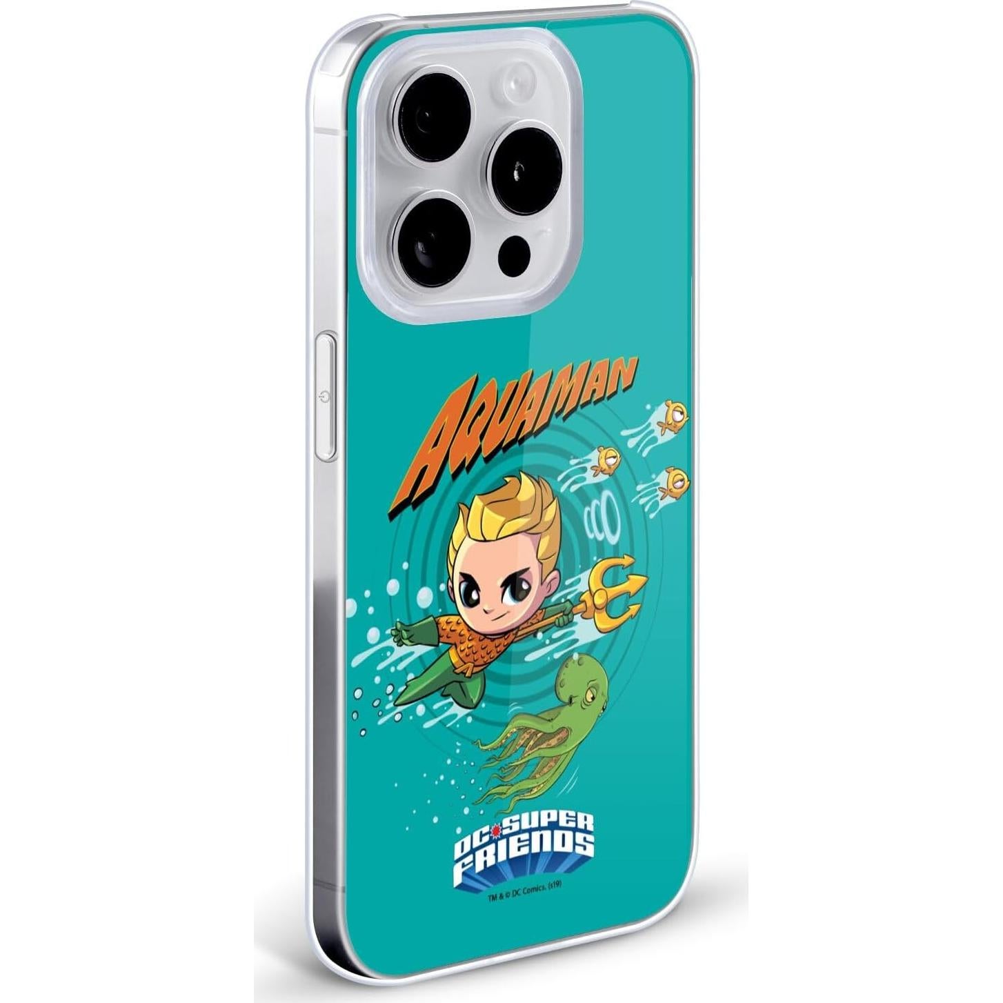 Funda Dura DC Comics Aquaman para iPhone 16 Pro Max